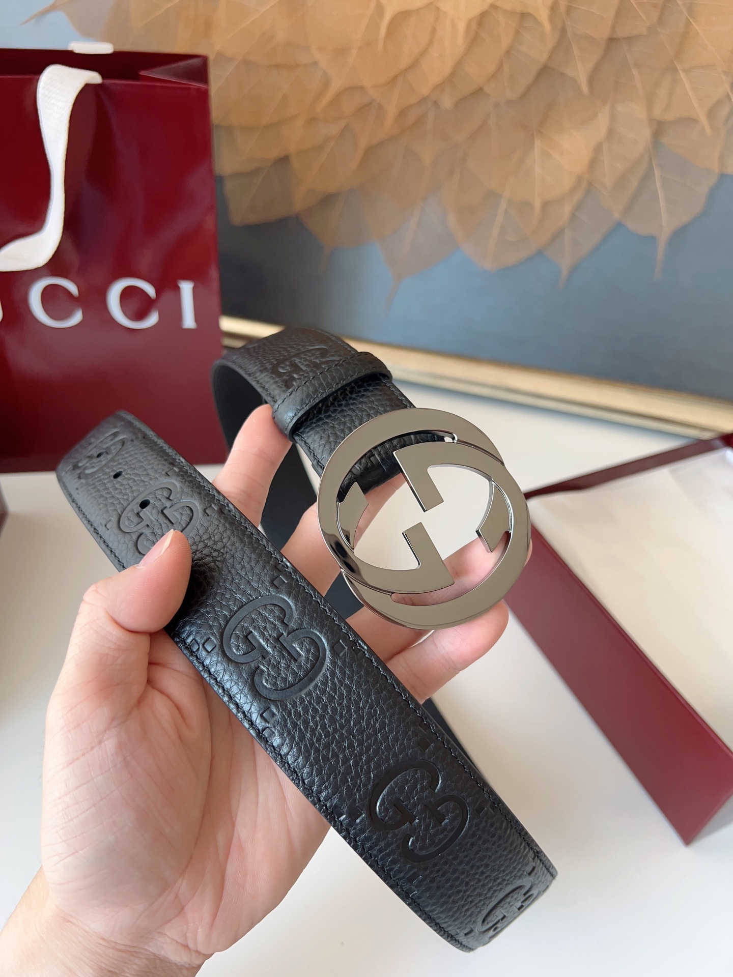 Gucci Basic Belt M-l