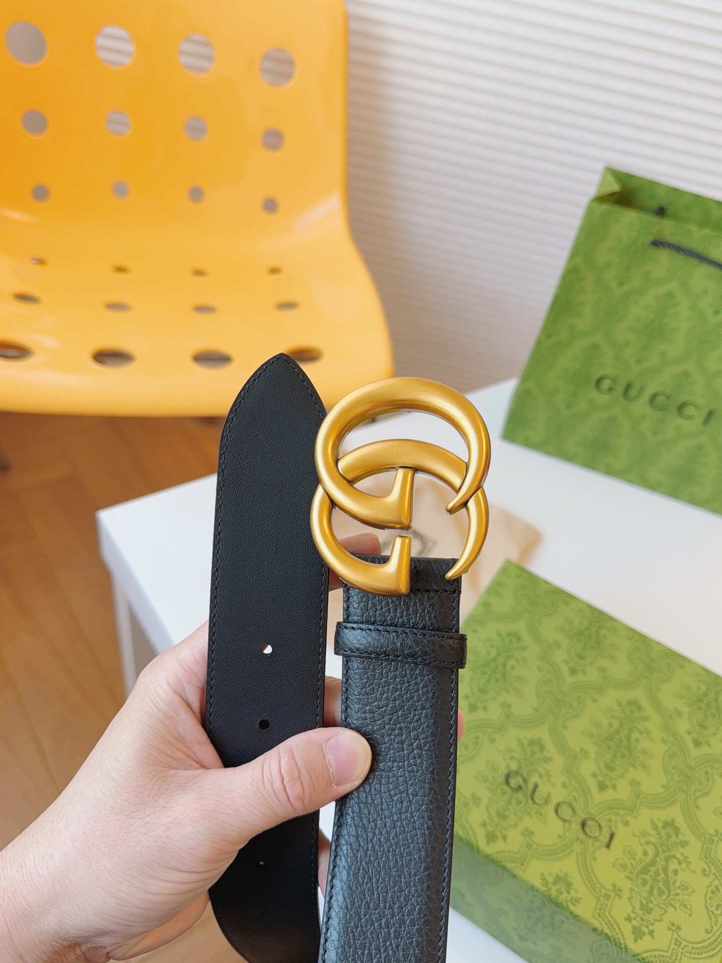 Gucci Leather Belt M