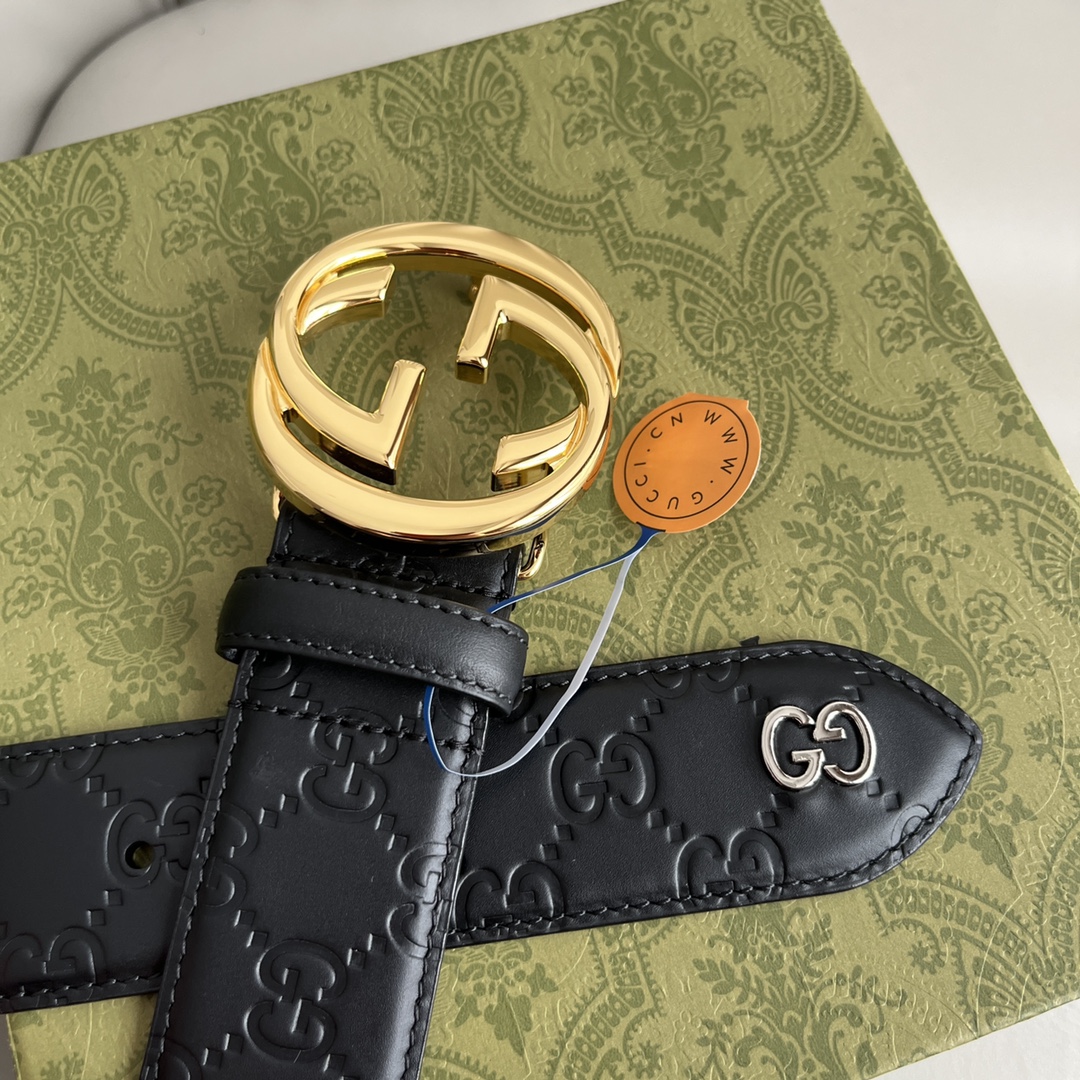 Gucci Basic Belt Cow Leather