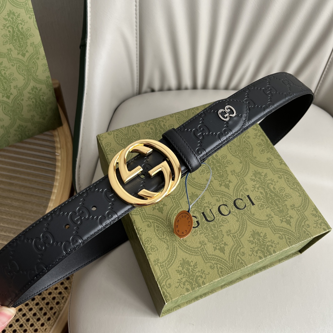 Gucci Basic Belt Cow Leather