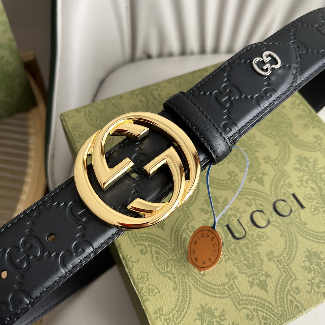 Gucci Basic Belt Cow Leather
