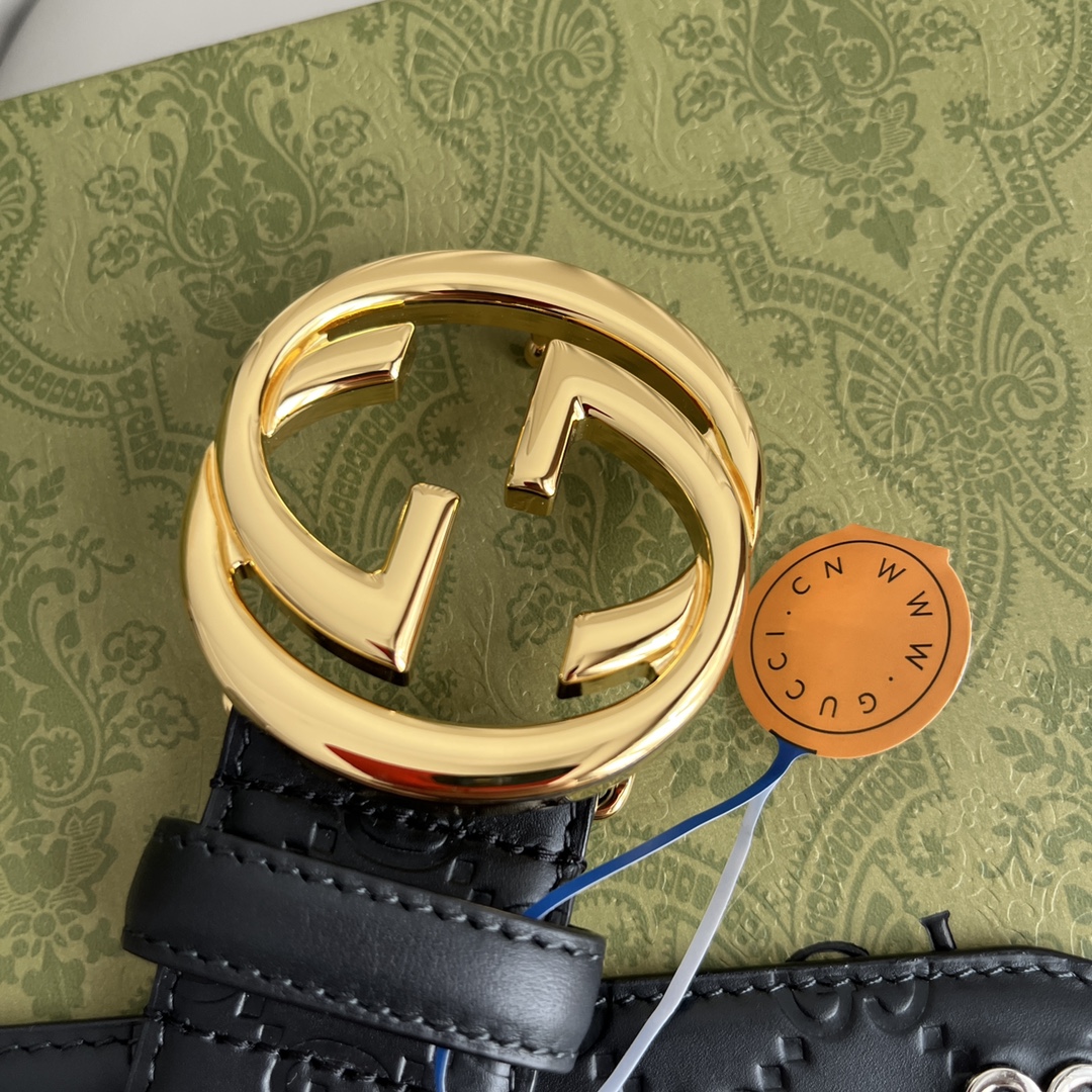 Gucci Basic Belt Cow Leather