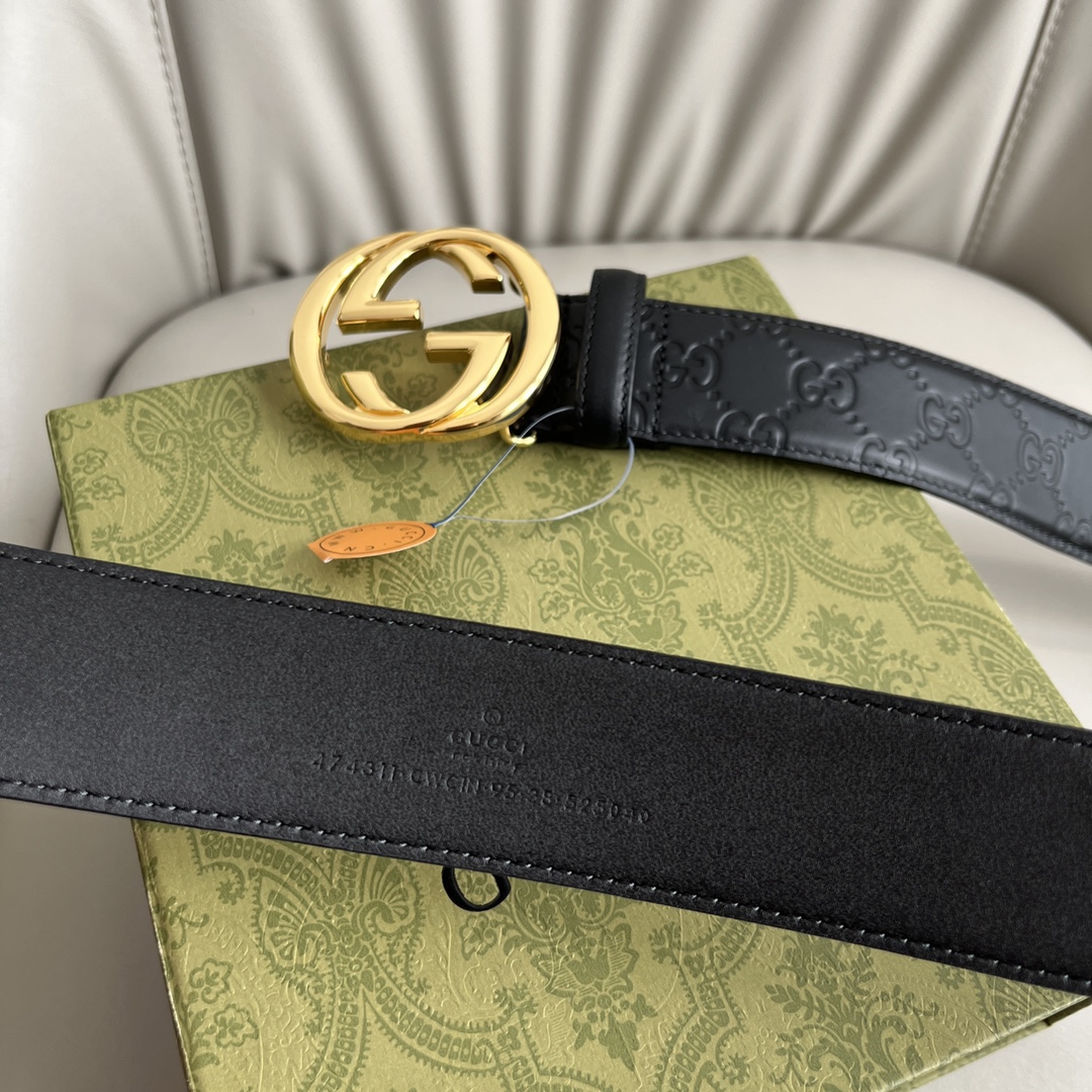 Gucci Basic Belt Cow Leather