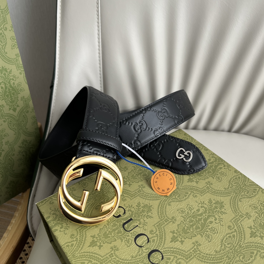 Gucci Basic Belt Cow Leather