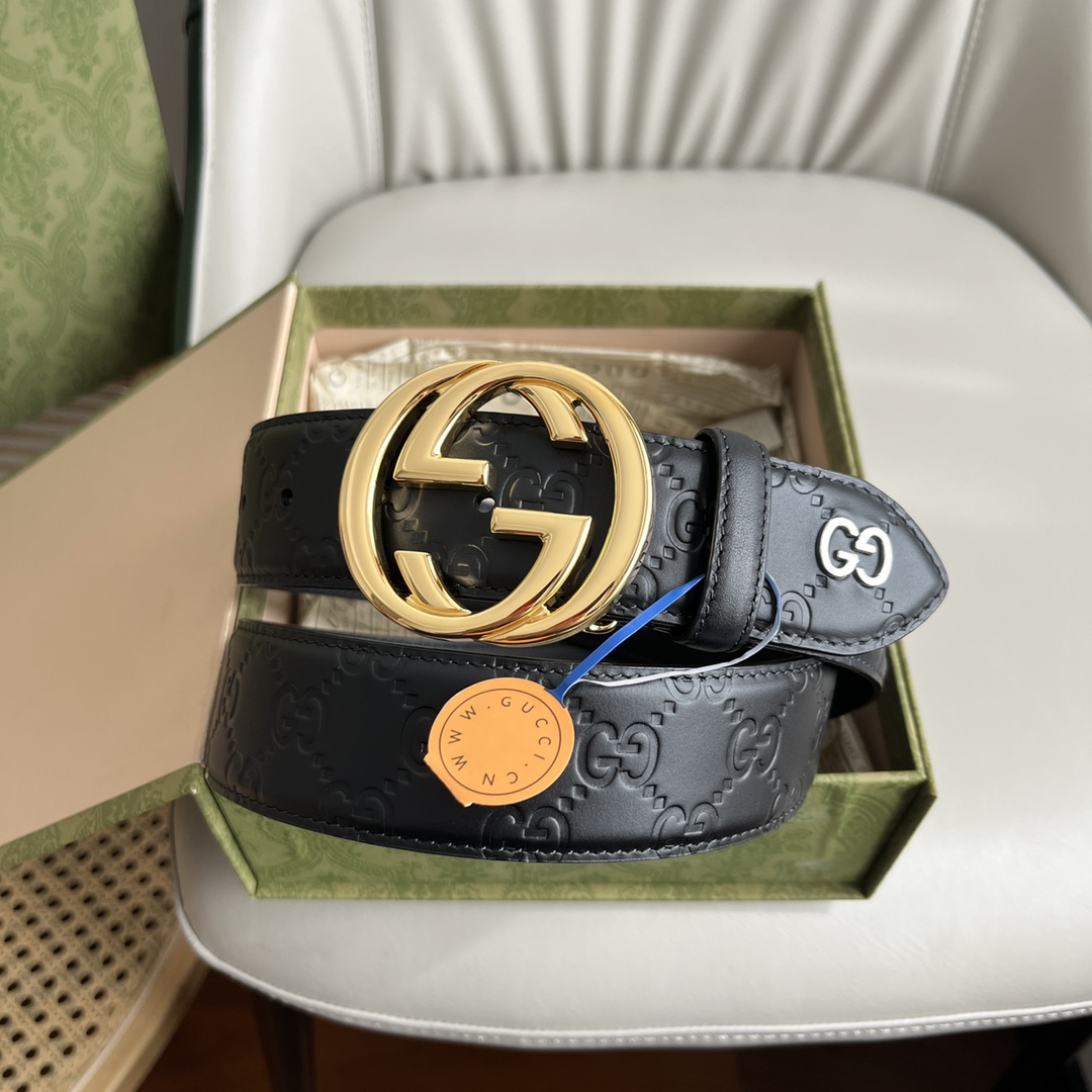 Gucci Basic Belt Cow Leather