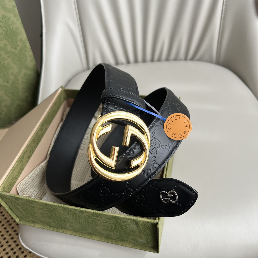 Gucci Basic Belt Cow Leather