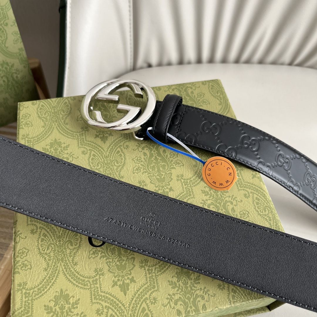 Gucci Basic Belt Cow Leather