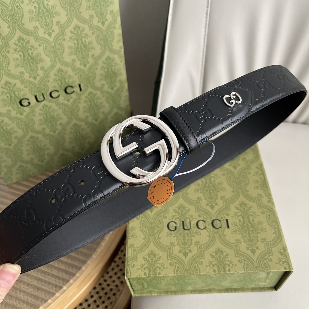 Gucci Basic Belt Cow Leather