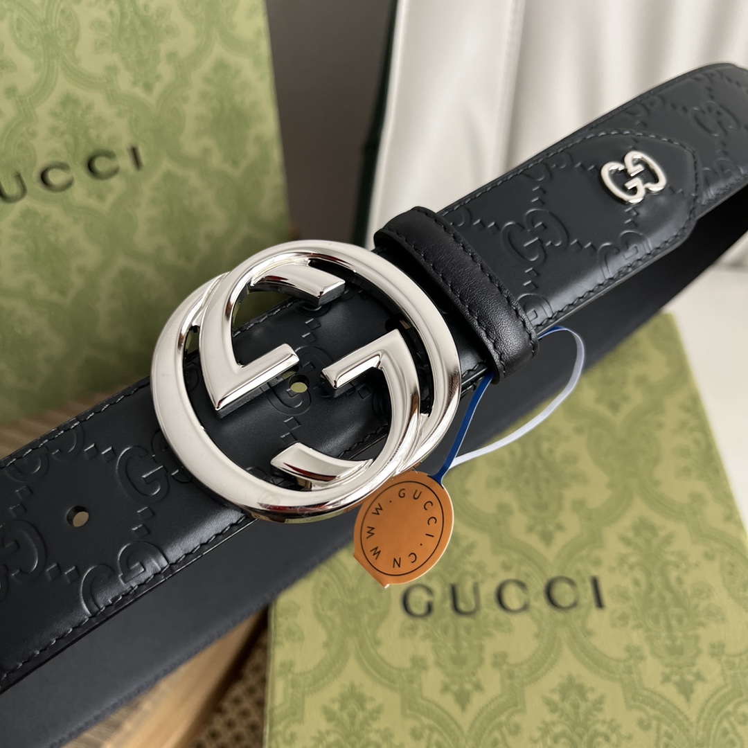 Gucci Basic Belt Cow Leather