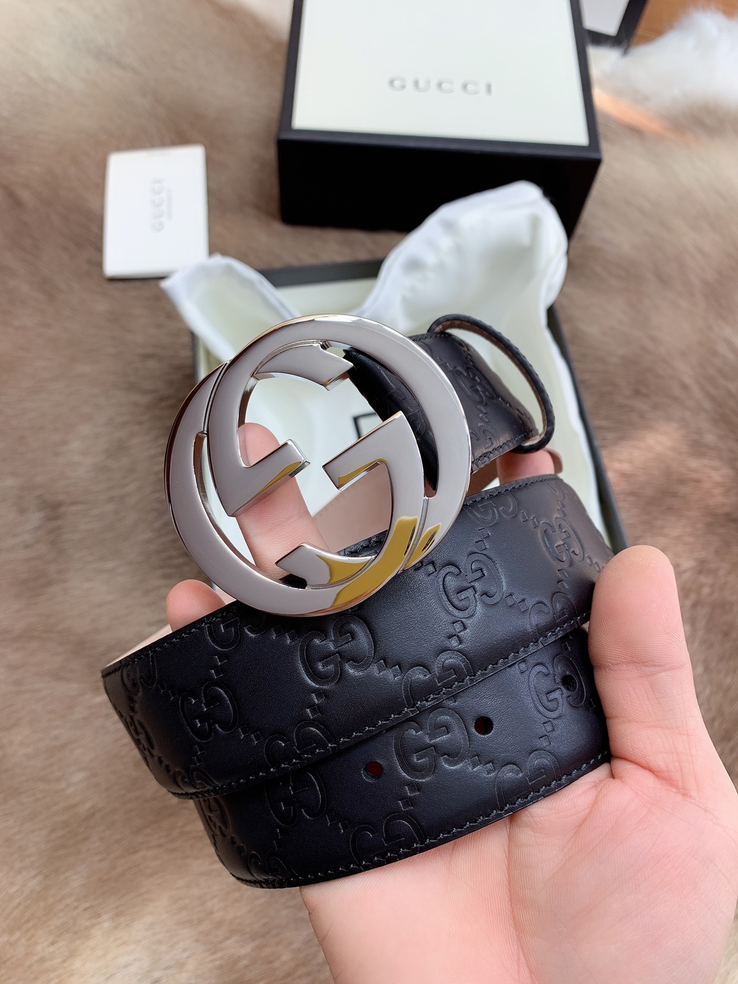 Gucci Male Basic Belt M