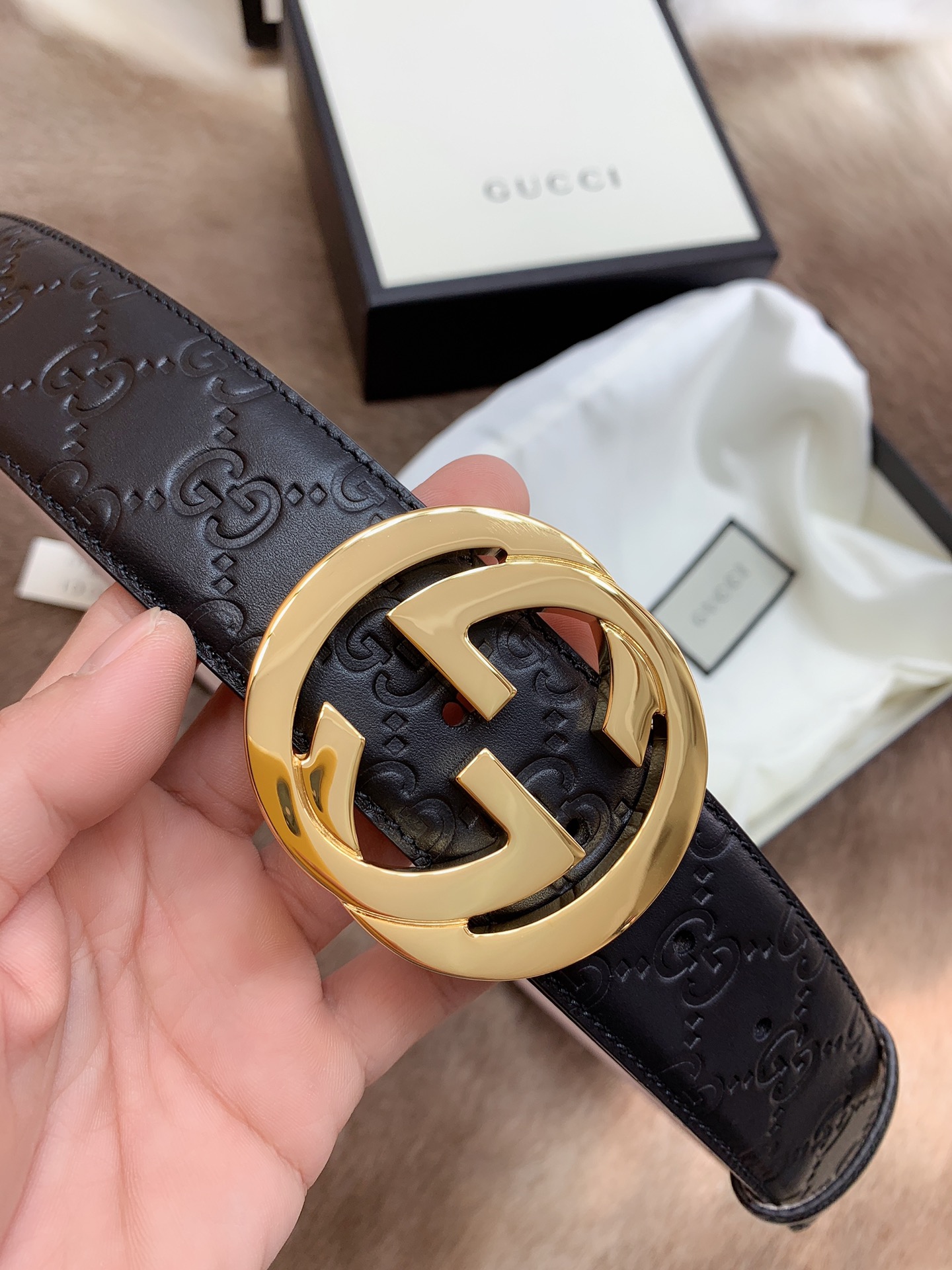 Gucci Male Basic Belt M