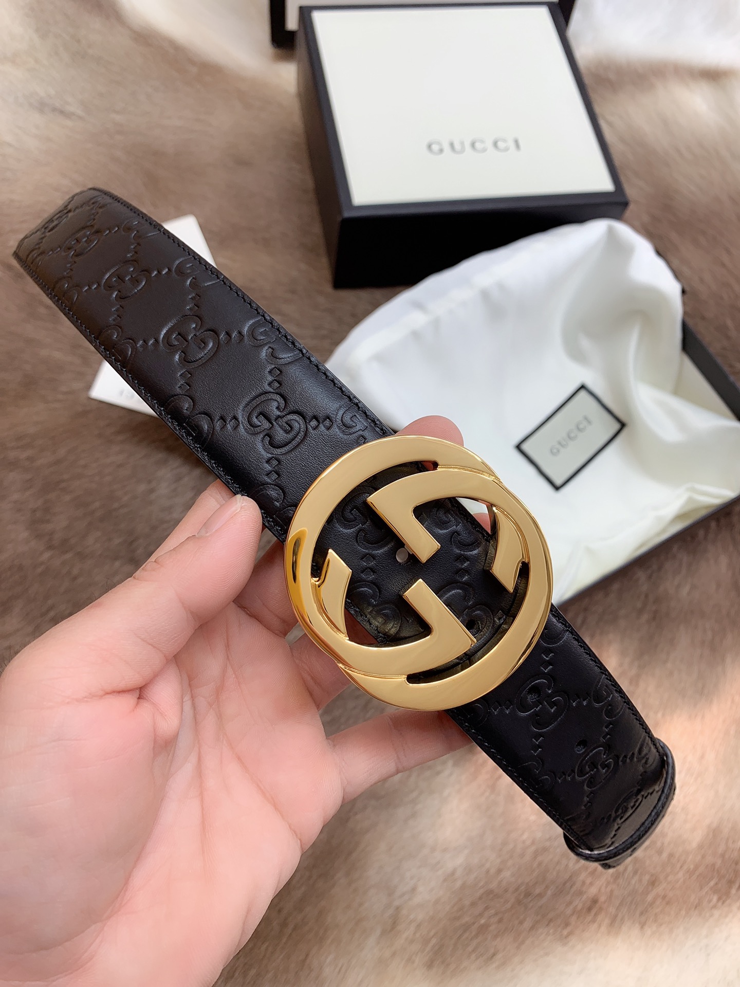 Gucci Male Basic Belt M