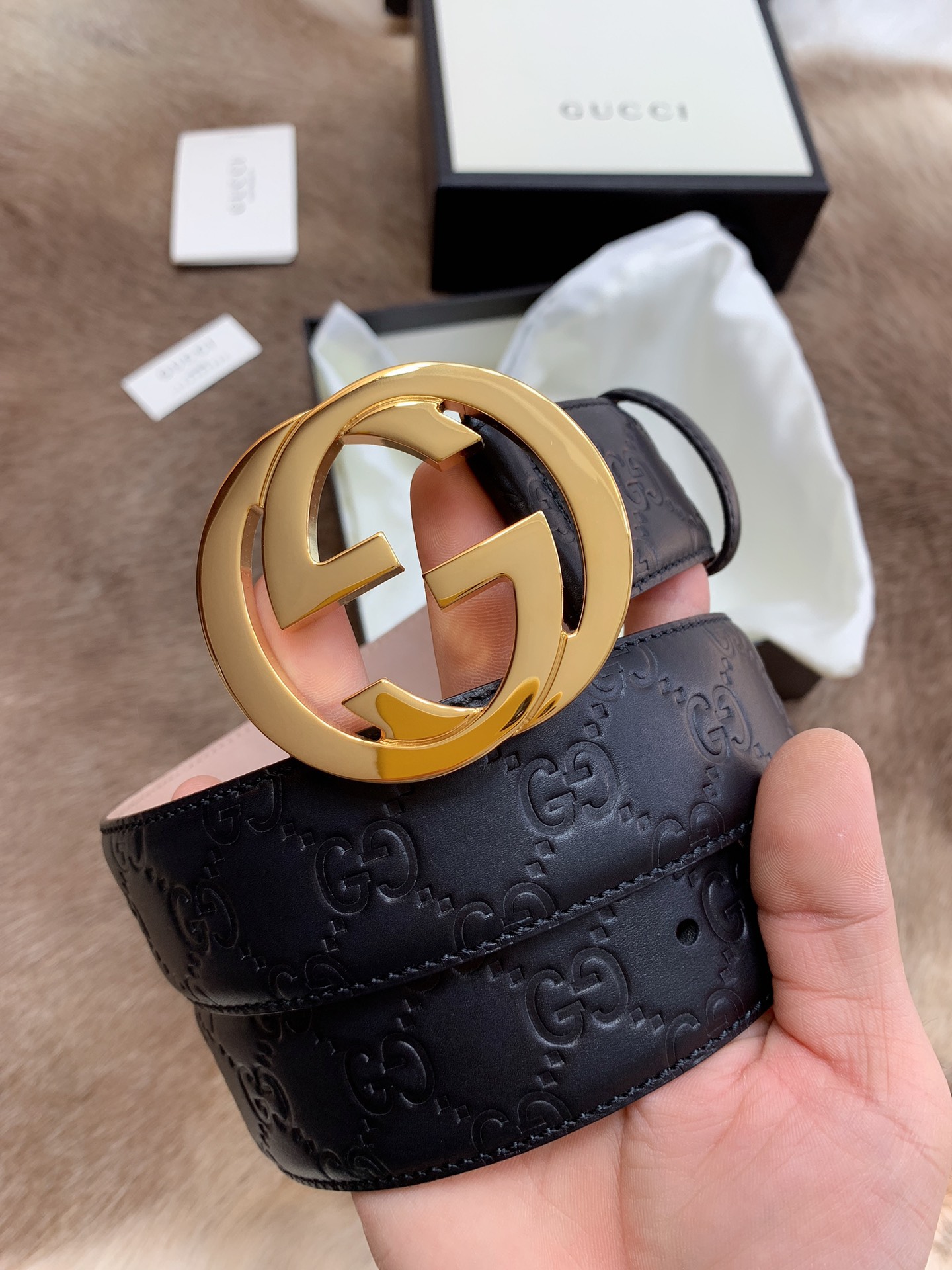 Gucci Male Basic Belt M