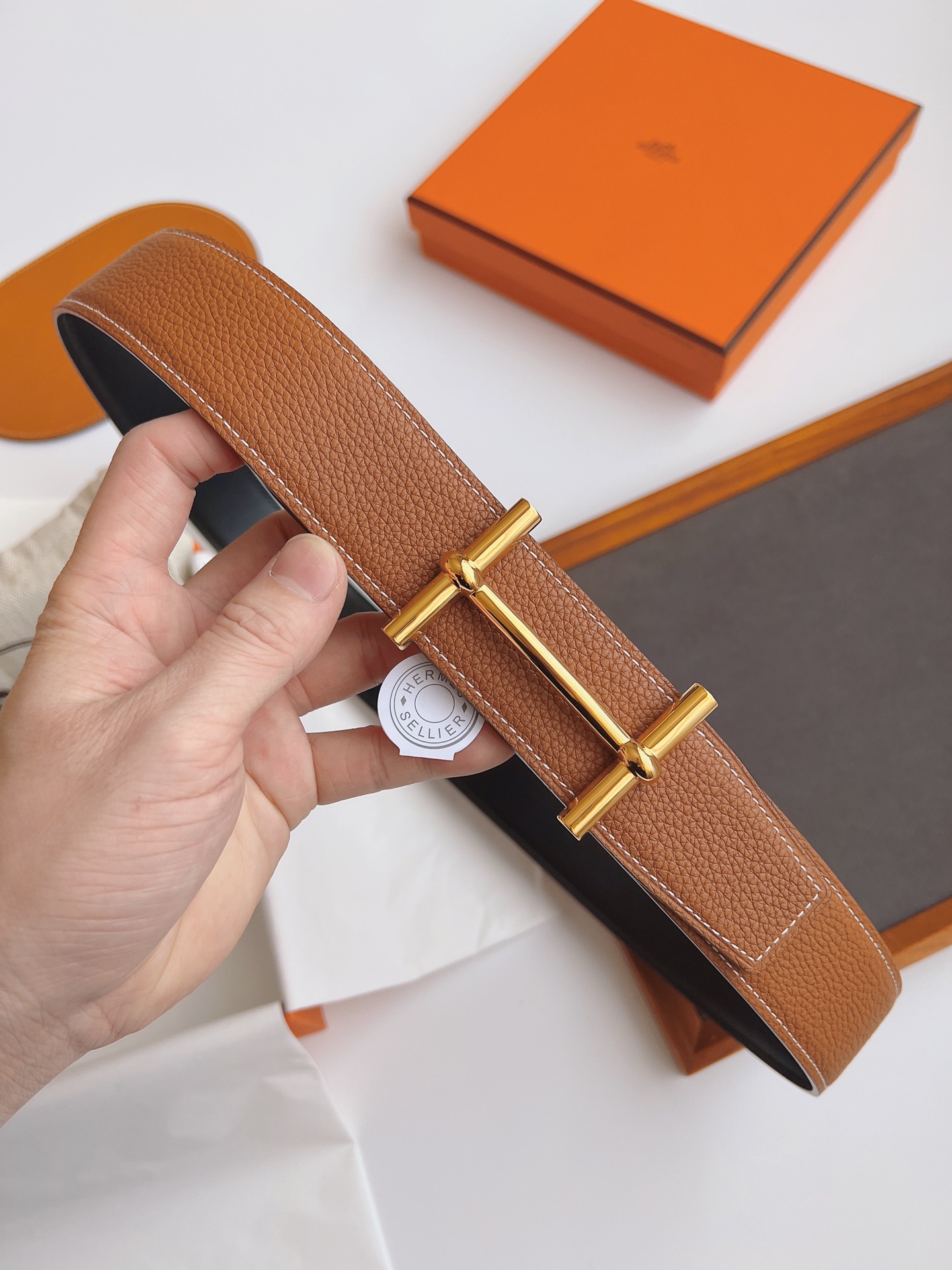 Hermès Basic Belt 38mm