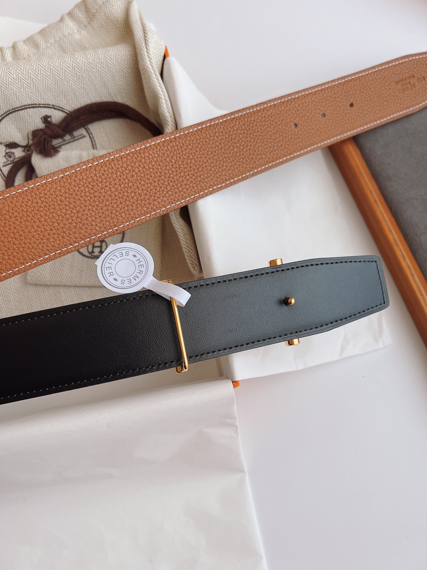 Hermès Basic Belt 38mm