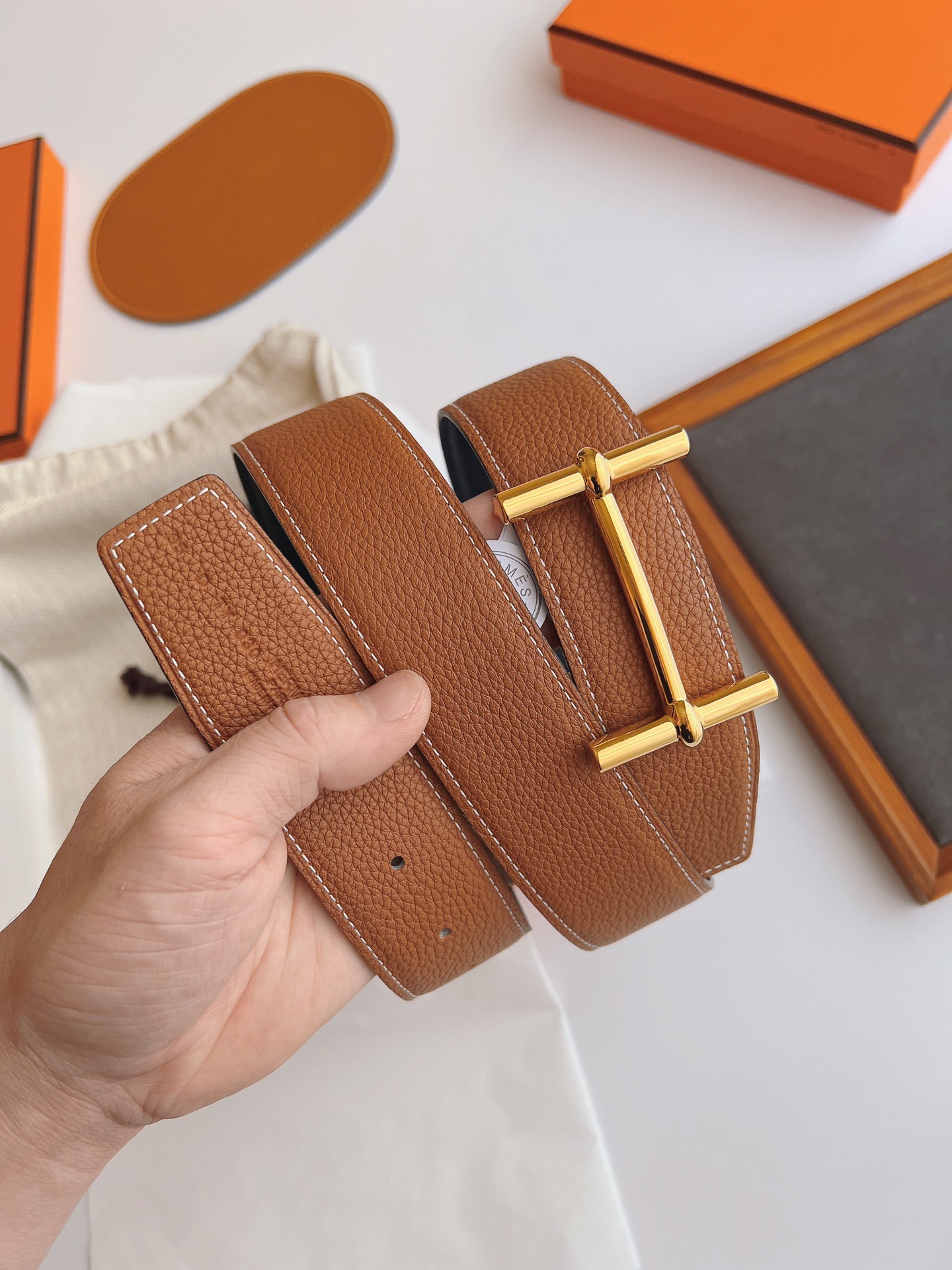 Hermès Basic Belt 38mm