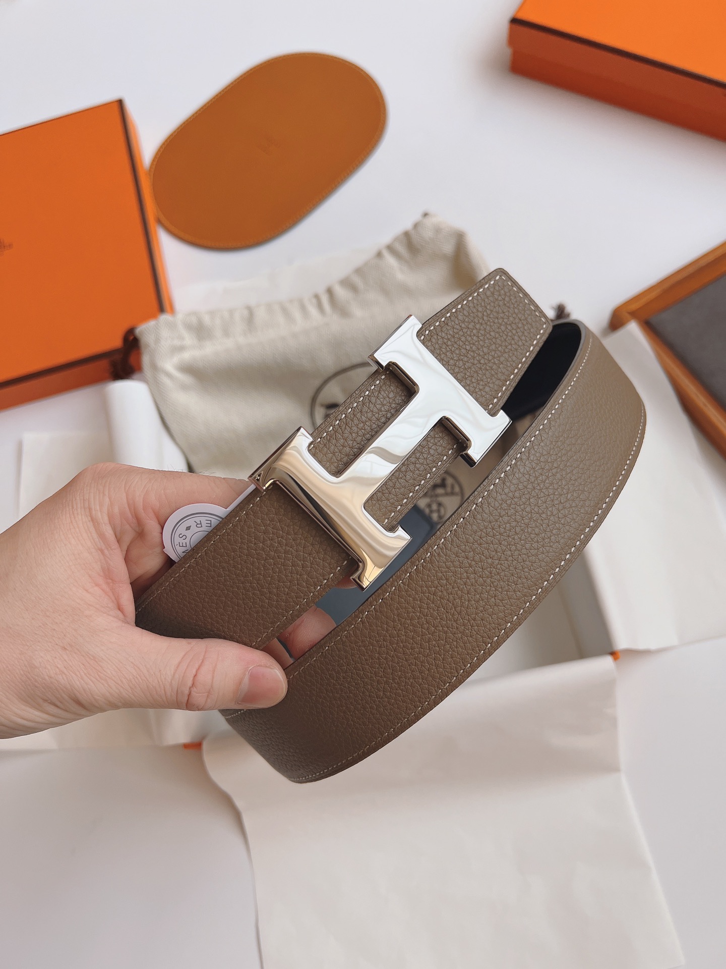 Hermès Basic Belt 38mm