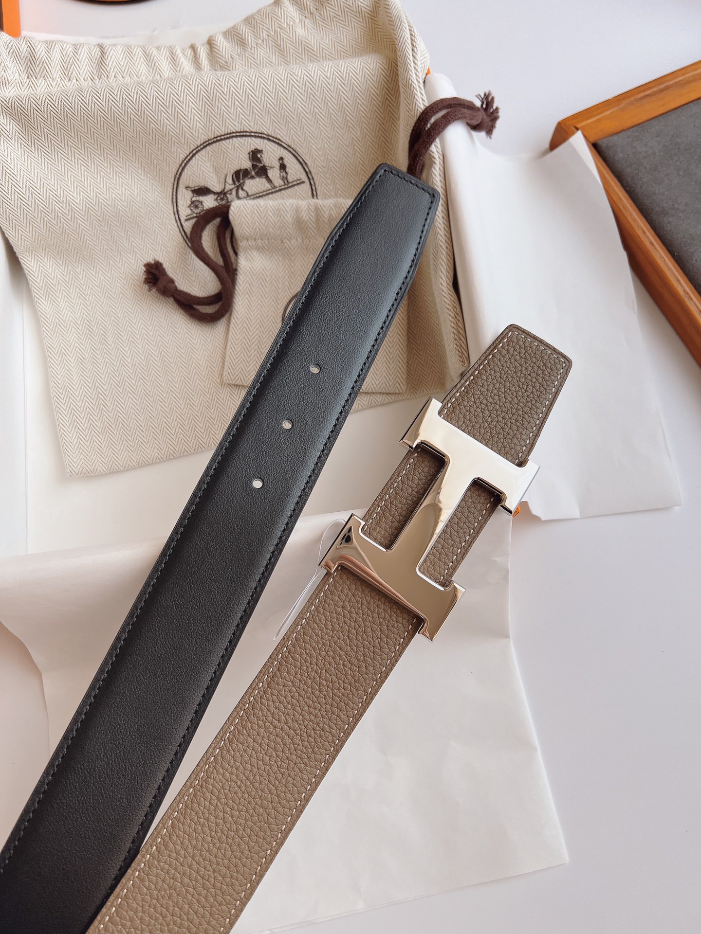 Hermès Basic Belt 38mm