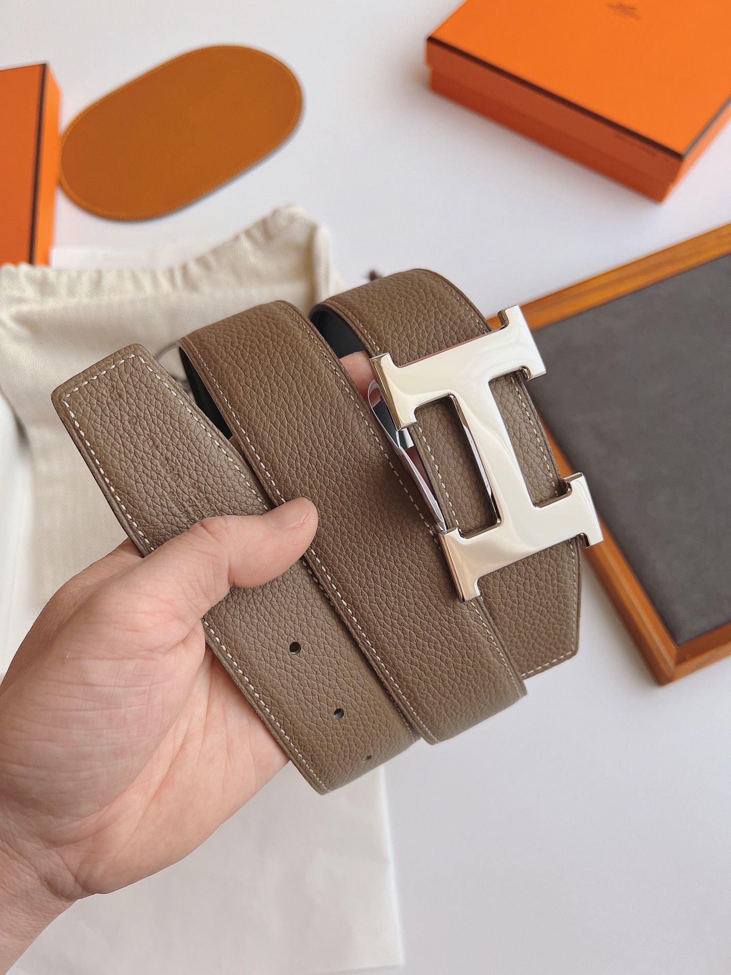 Hermès Basic Belt 38mm