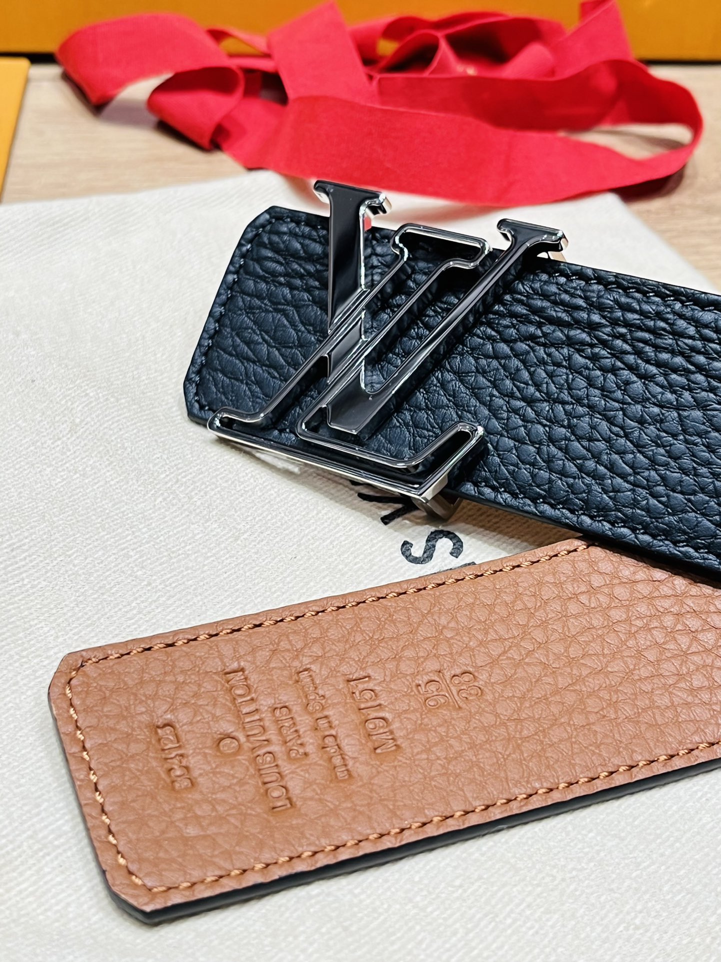 Louis Vuitton Basic Belt Cow Leather 40mm-s-l