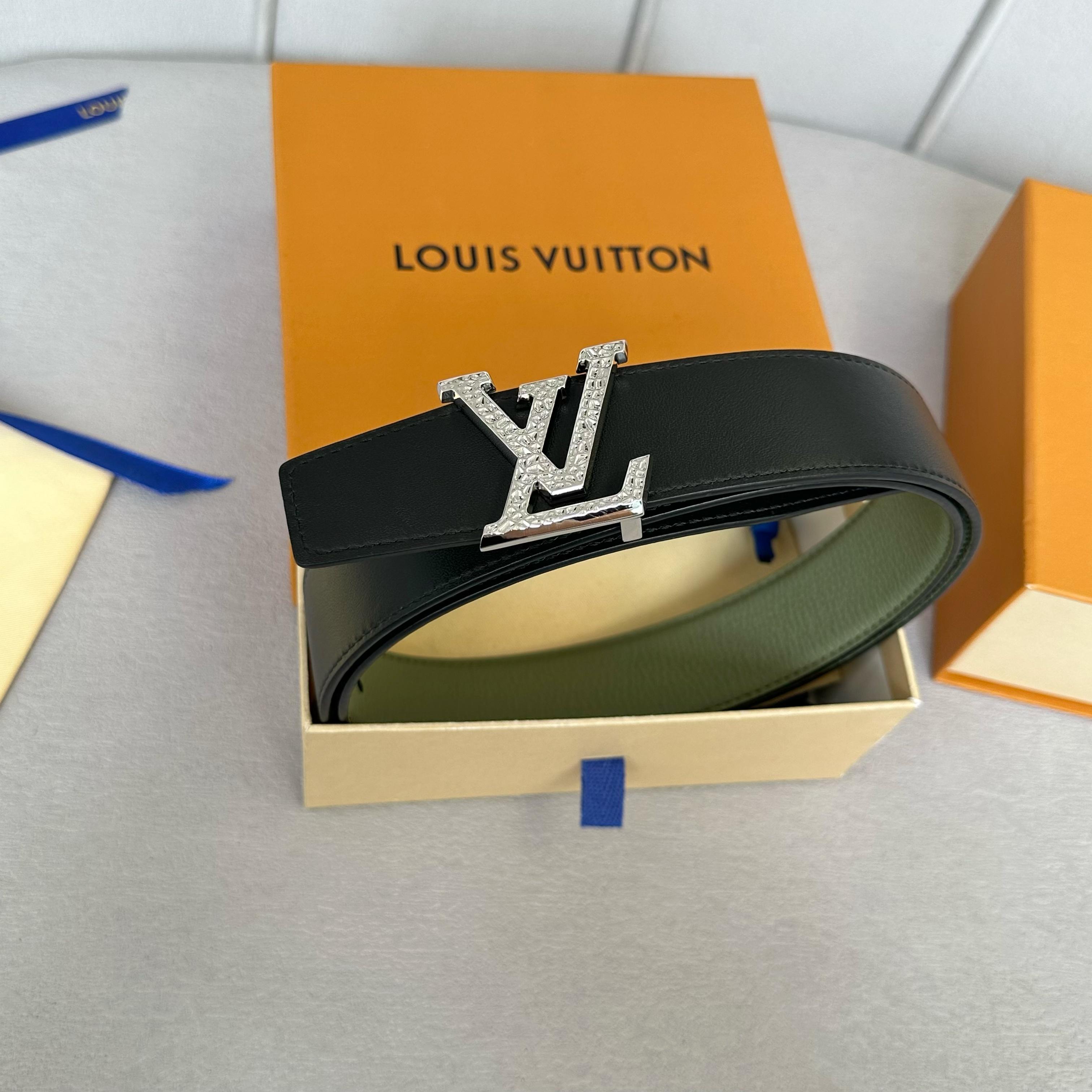 Louis Vuitton Male Basic Belt Cow Leather S-l