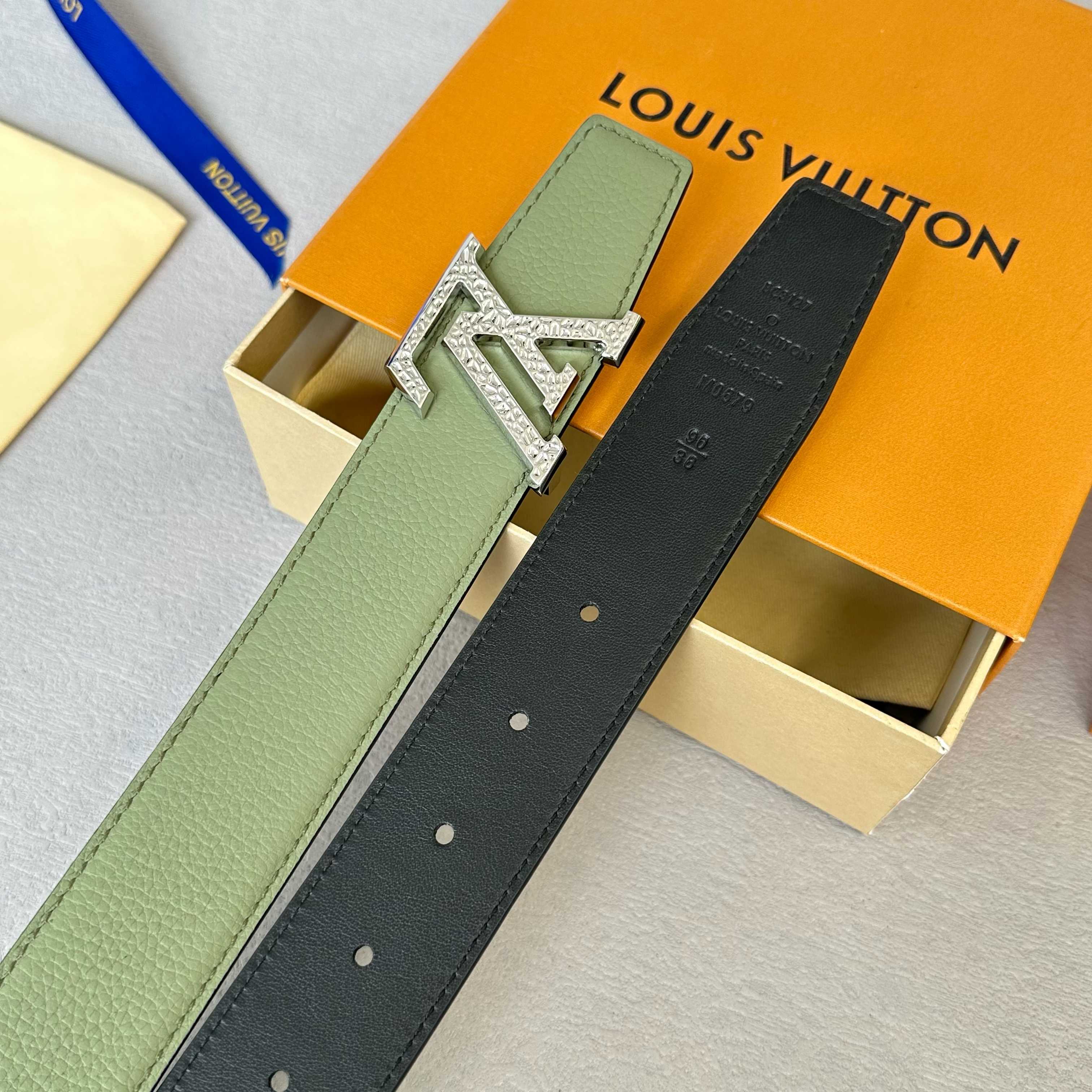 Louis Vuitton Male Basic Belt Cow Leather S-l