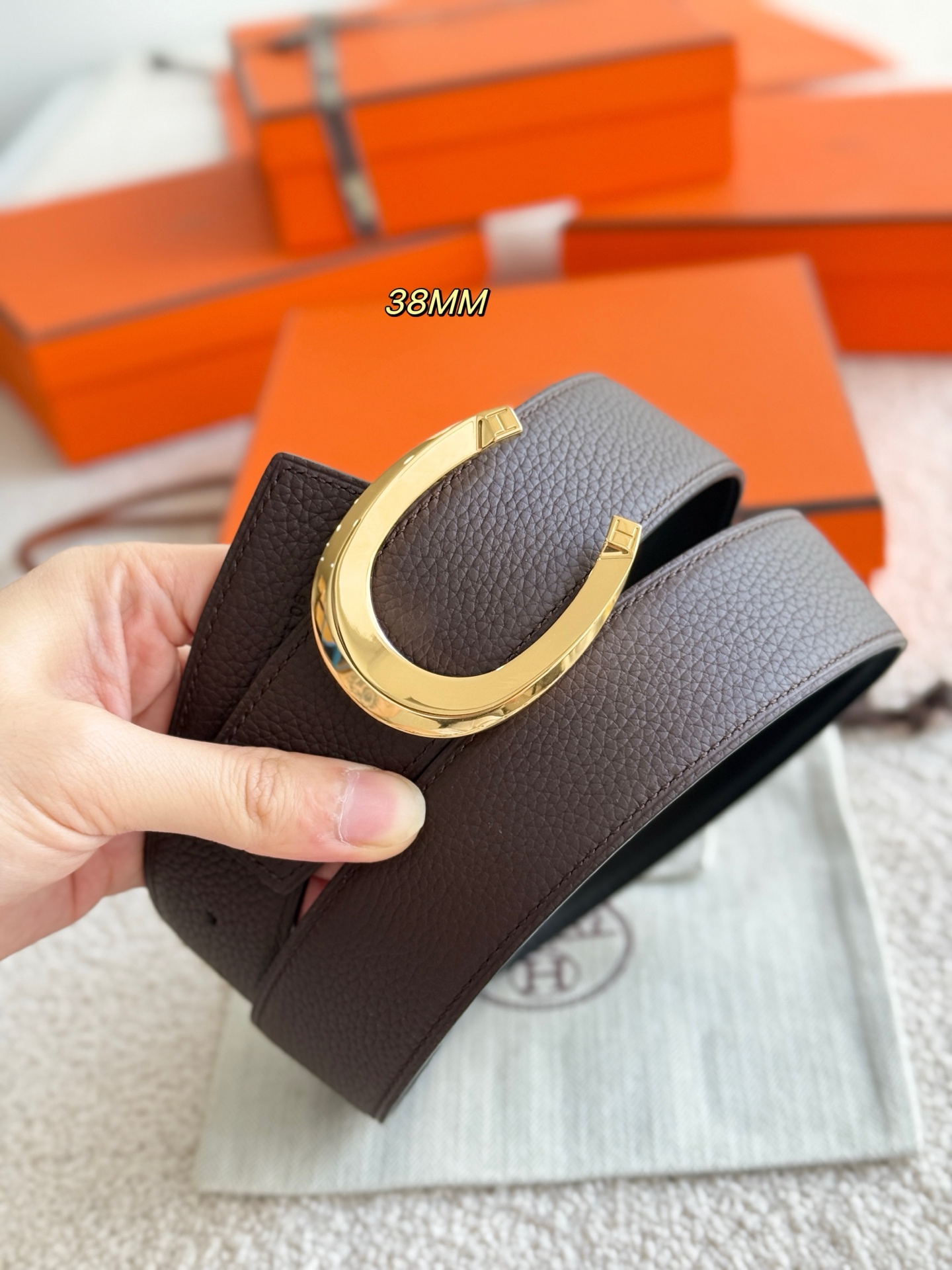 Male Basic Belt 38mm-l