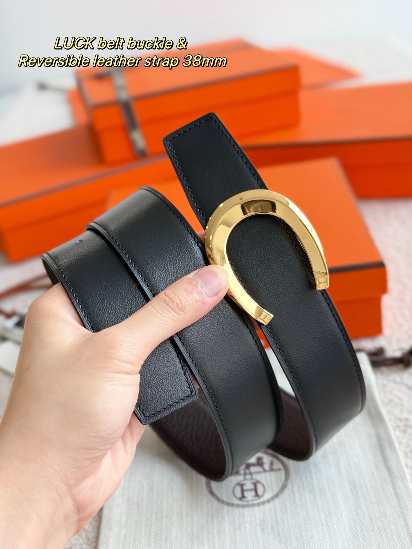 Male Basic Belt 38mm-l