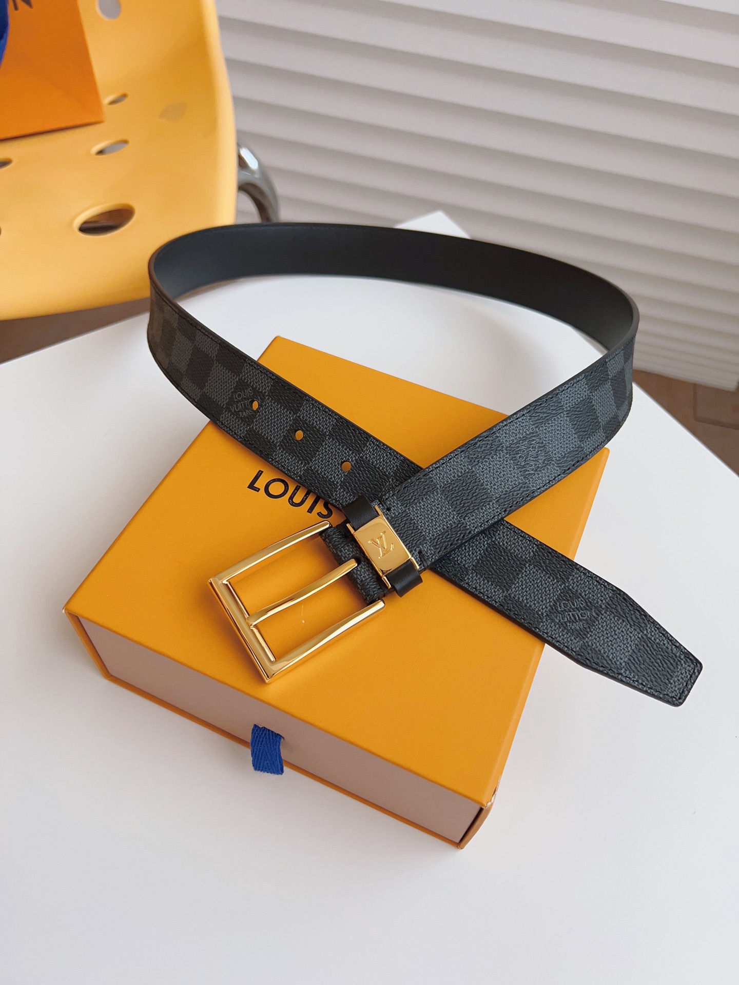 Louis Vuitton Male Basic Belt 35mm-l