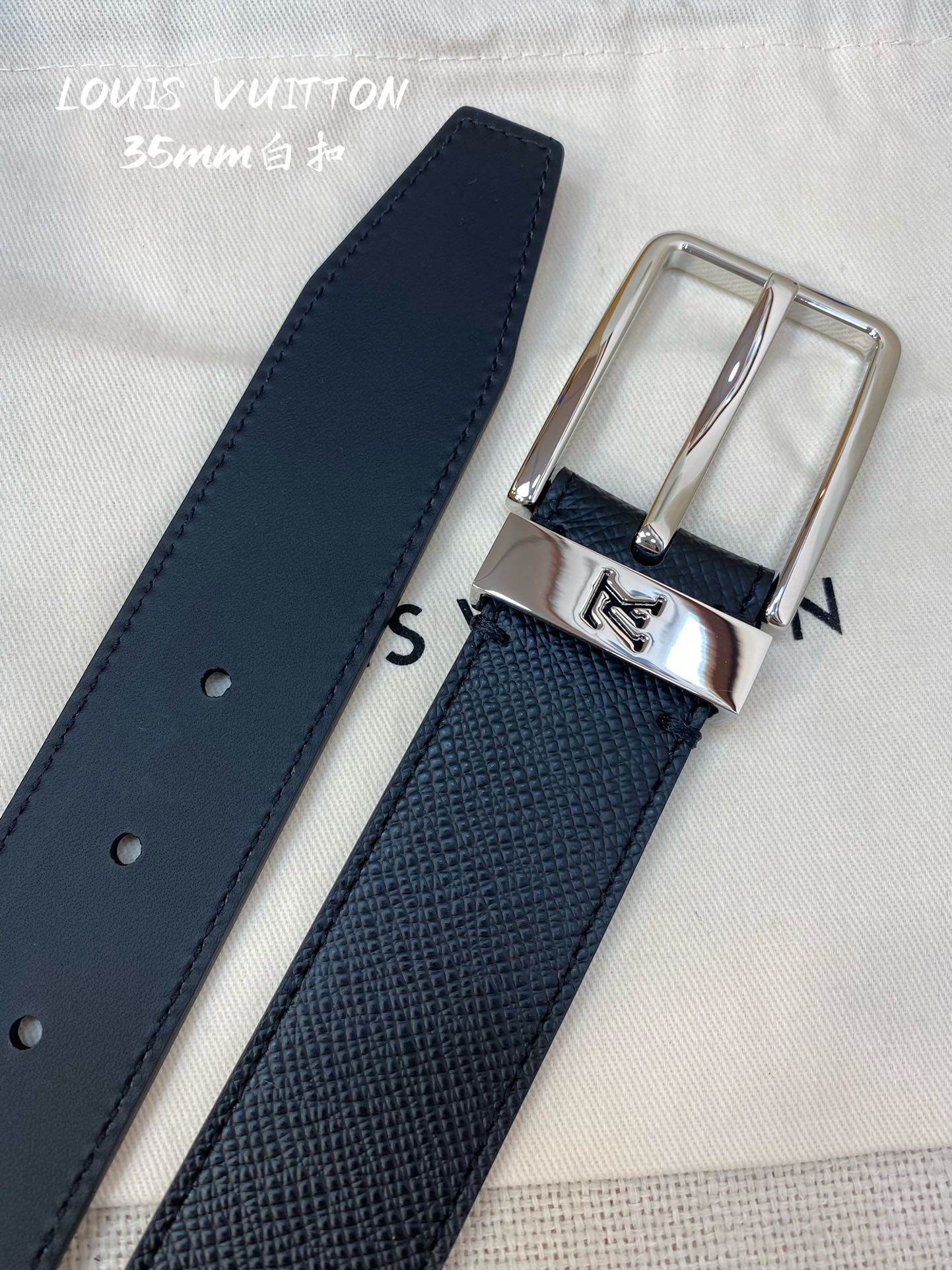 Louis Vuitton Male Basic Belt 35mm-l