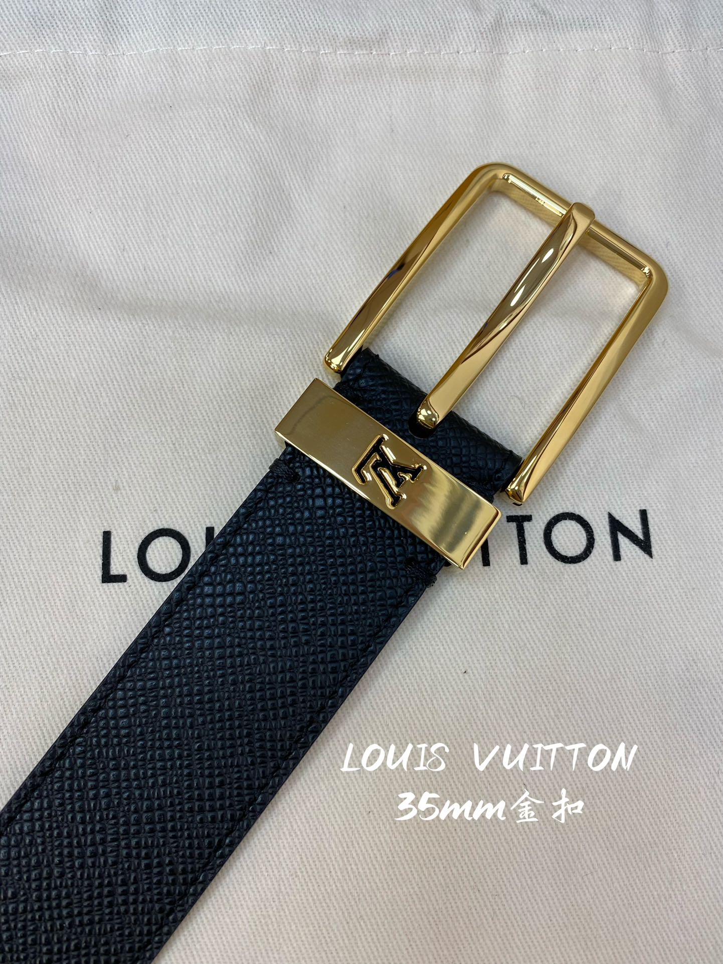 Louis Vuitton Male Basic Belt 35mm-l