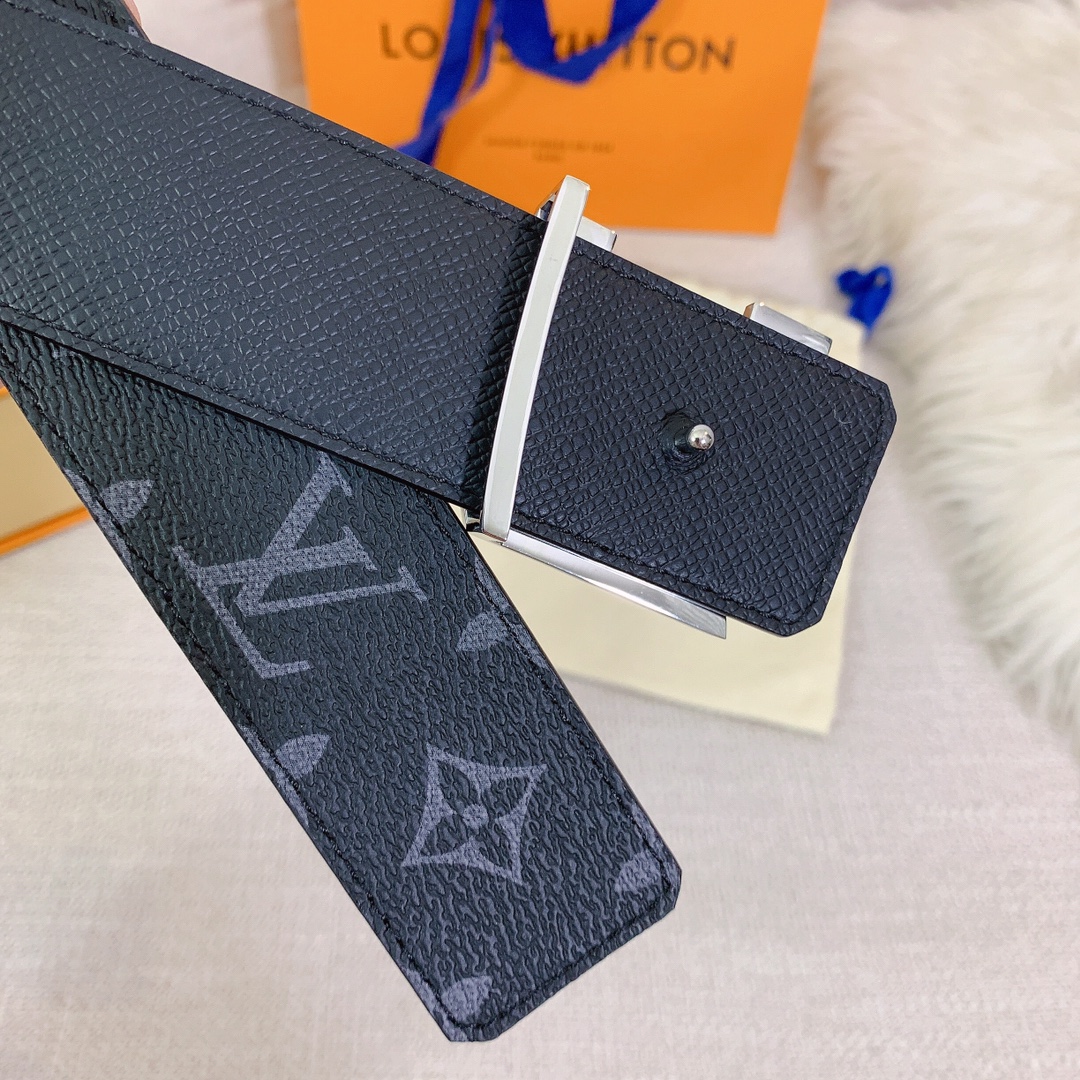 Louis Vuitton Male Basic Belt Cow Leather S-l