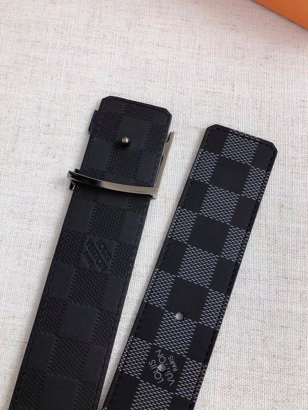 Louis Vuitton Male Leather Belt 40mm-s-m-l