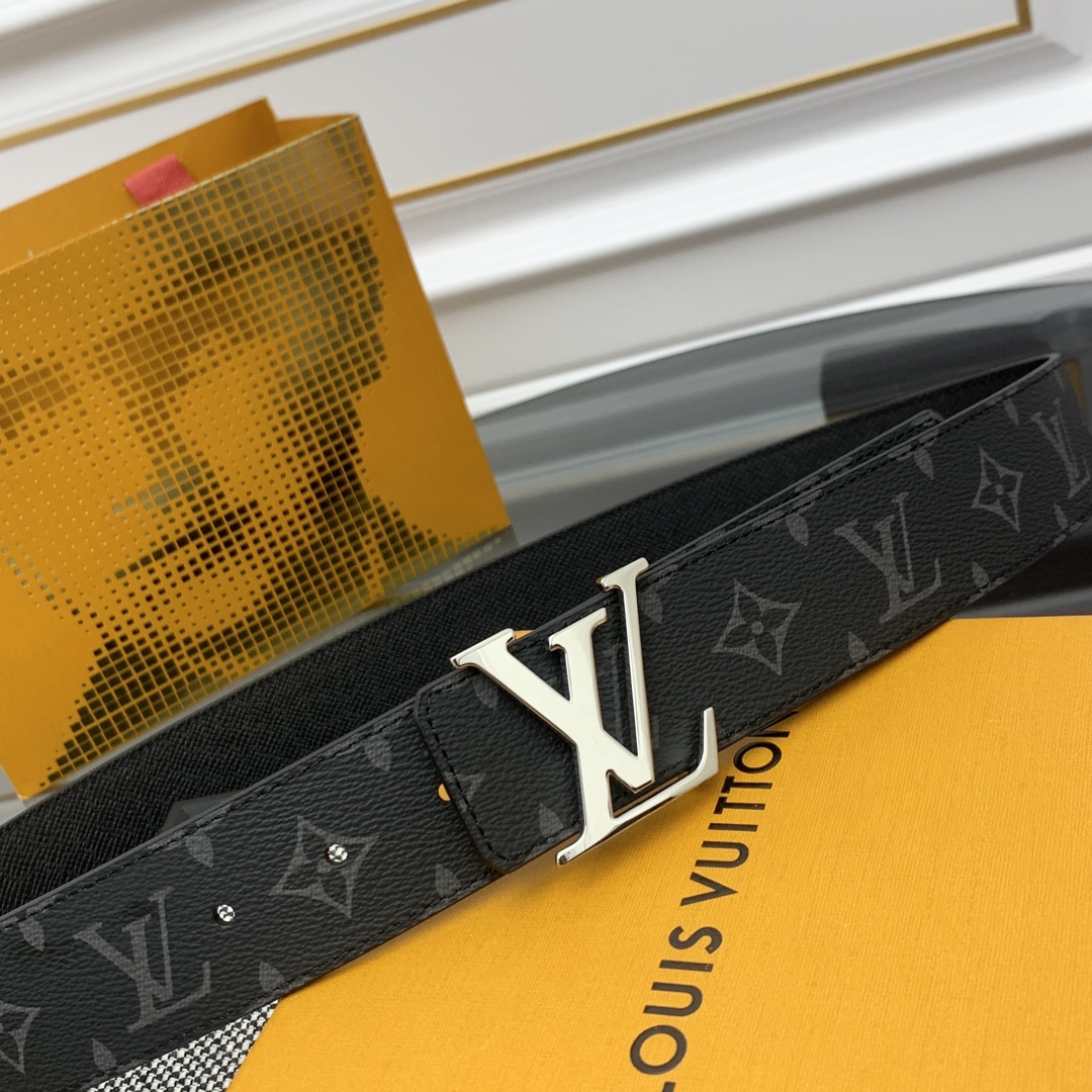 Louis Vuitton Male Basic Belt Cow Leather 13514-m-l