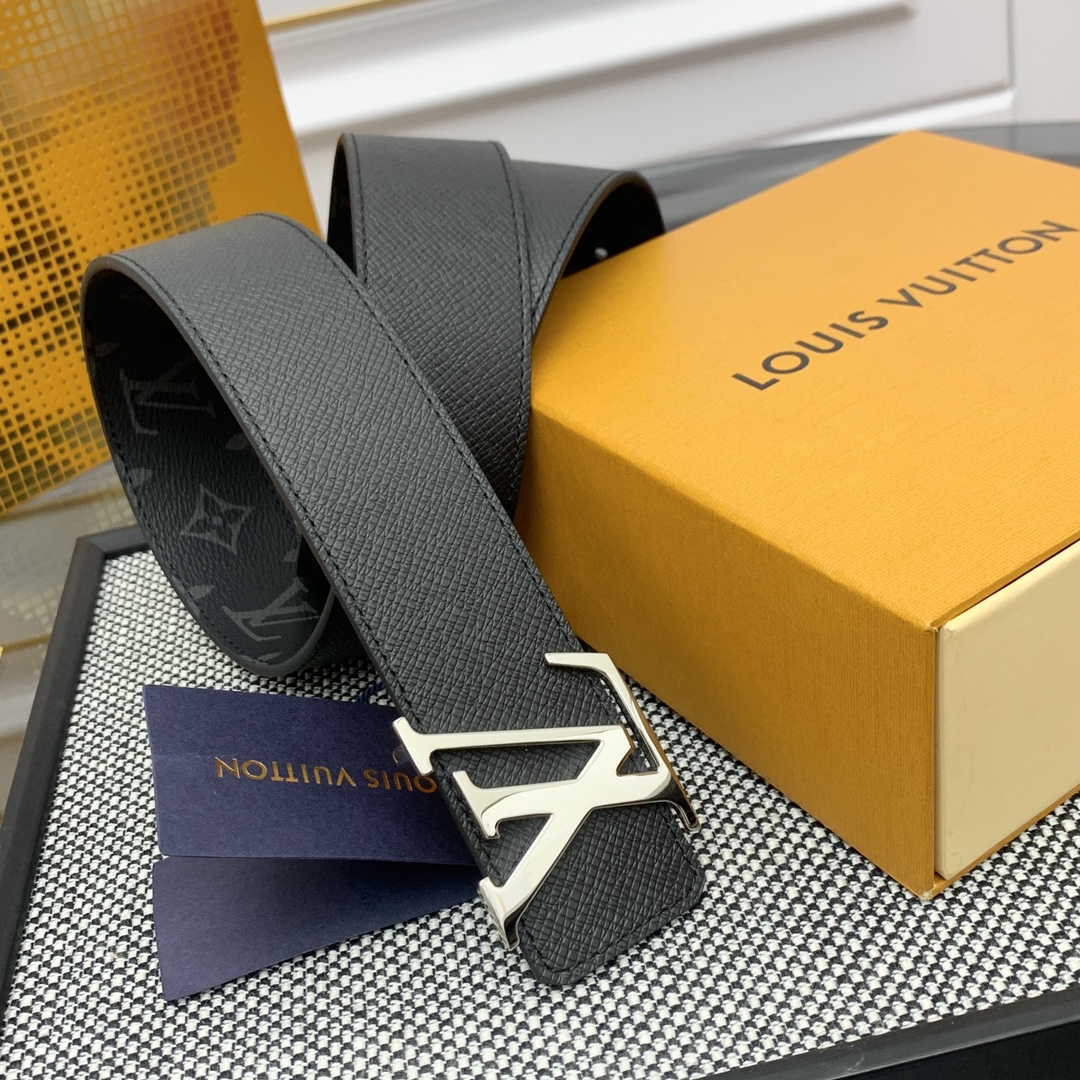 Louis Vuitton Male Basic Belt Cow Leather 13514-m-l