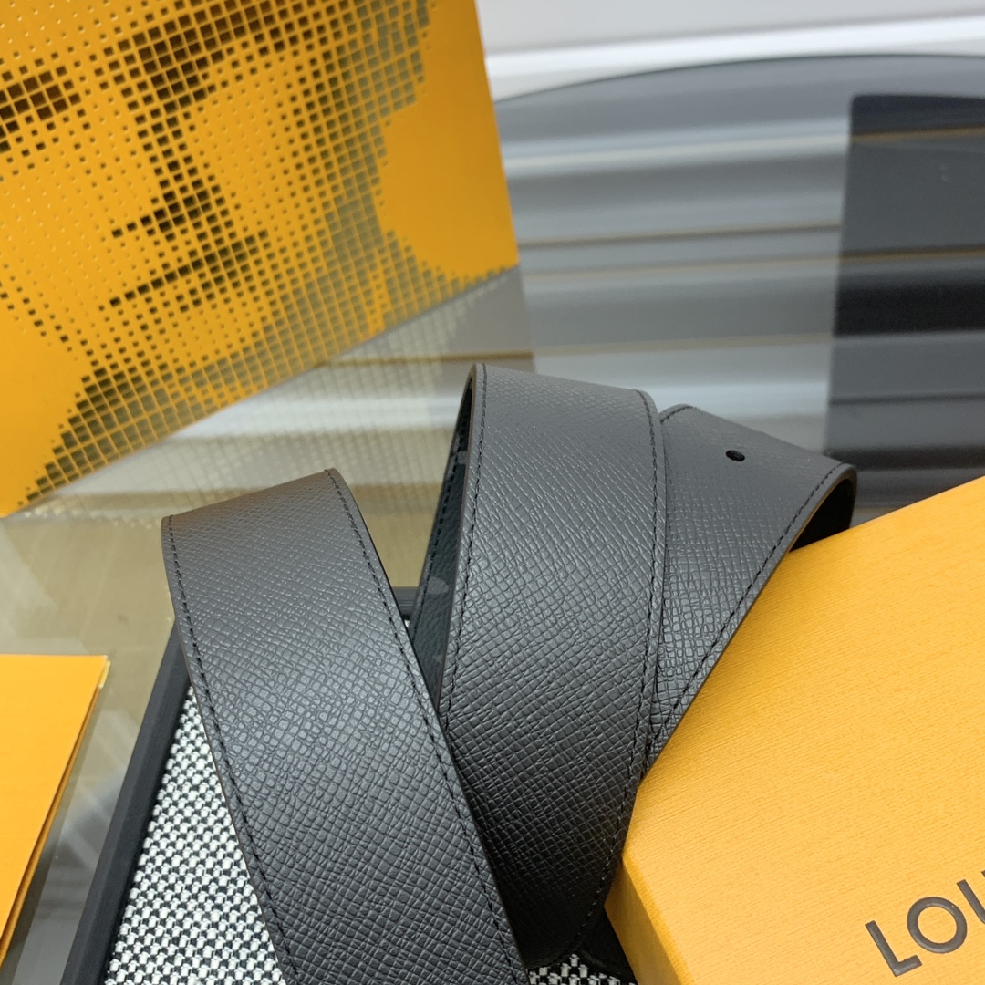 Louis Vuitton Male Basic Belt Cow Leather 13514-m-l