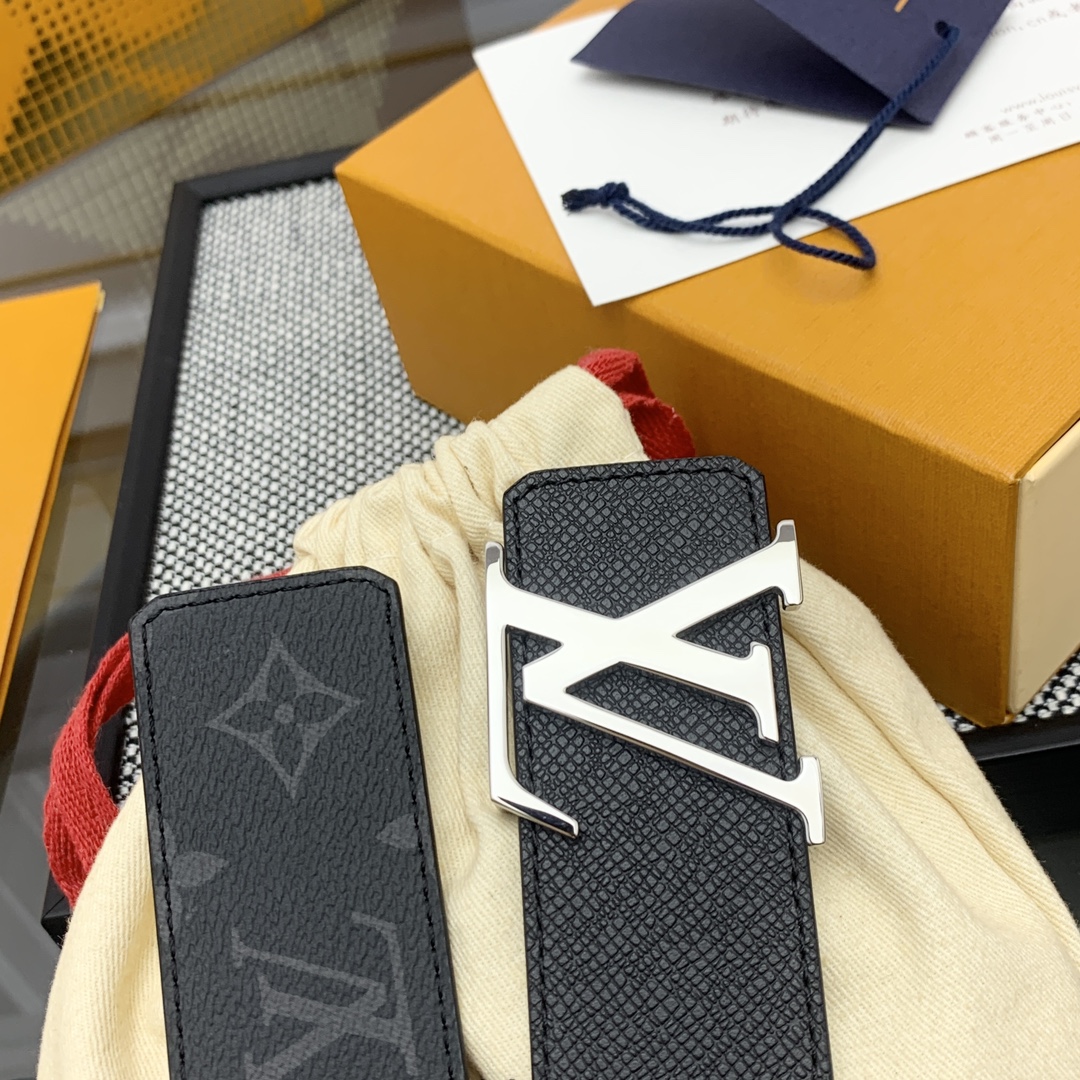 Louis Vuitton Male Basic Belt Cow Leather 13514-m-l