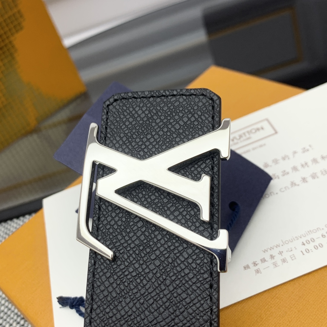 Louis Vuitton Male Basic Belt Cow Leather 13514-m-l