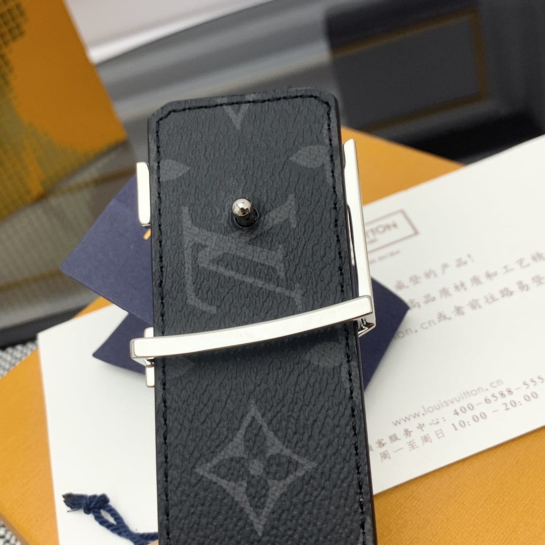 Louis Vuitton Male Basic Belt Cow Leather 13514-m-l