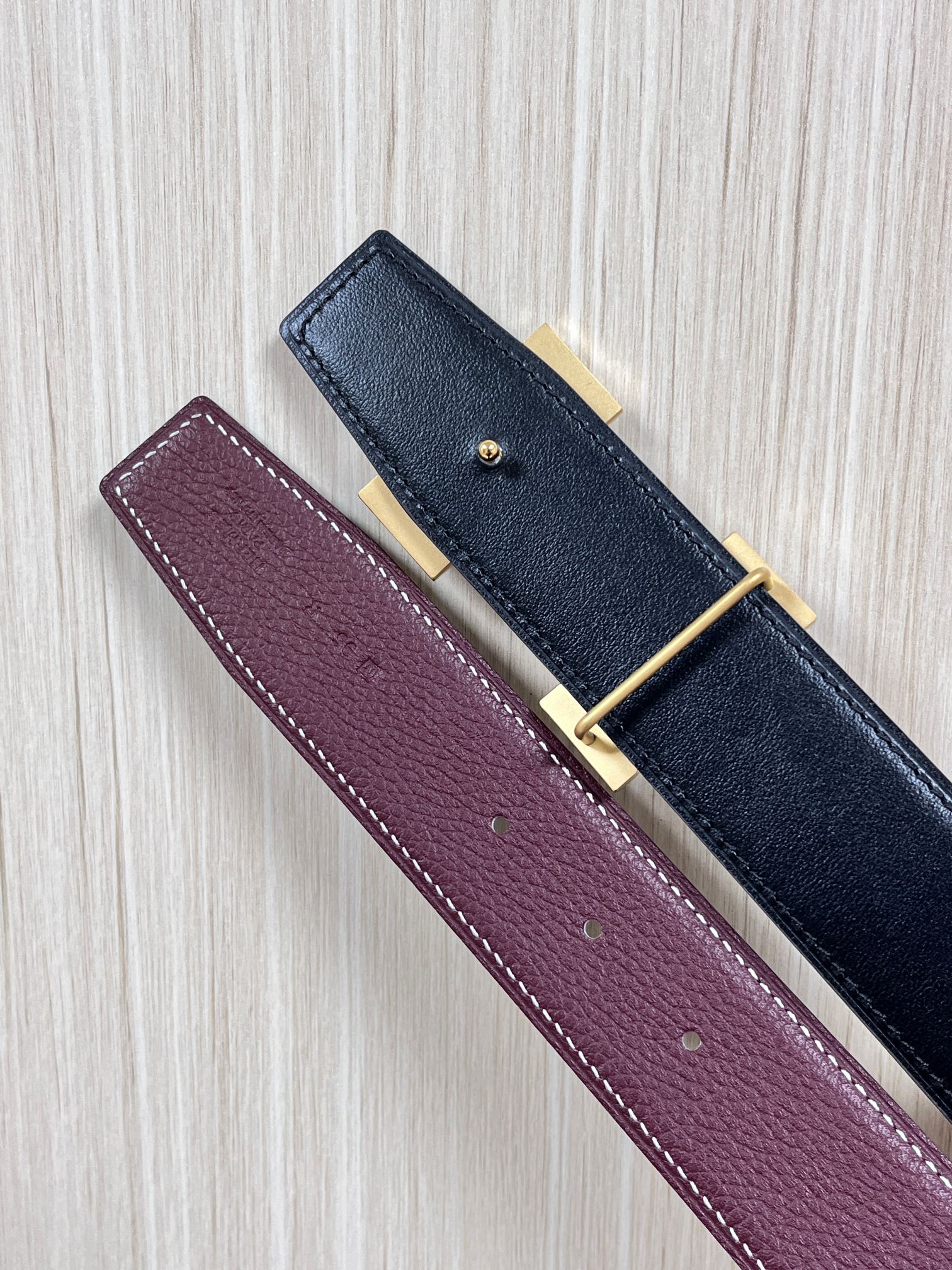 Hermès Male Basic Belt Cow Leather Black 13514