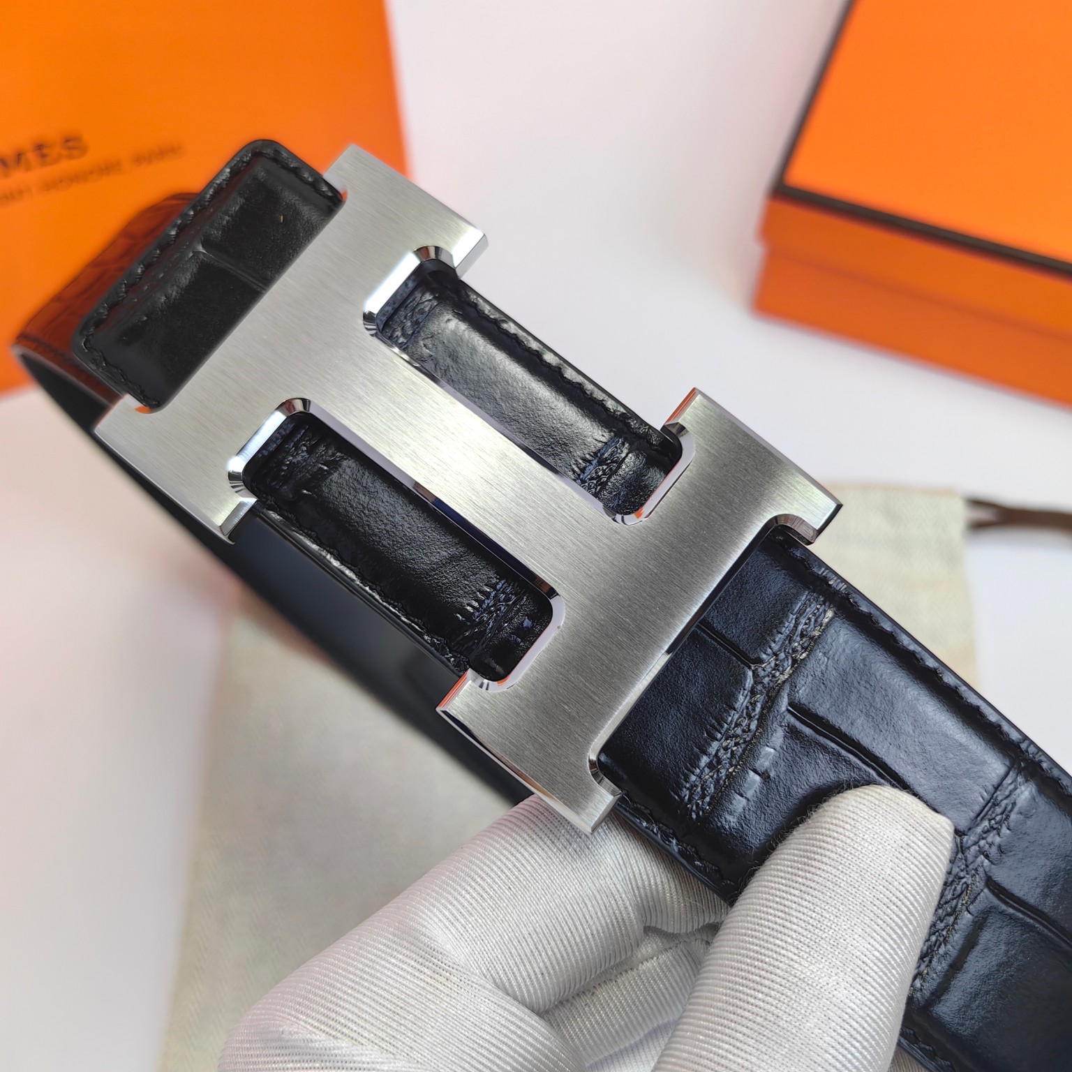 Hermès Male Basic Belt 38mm-s-m