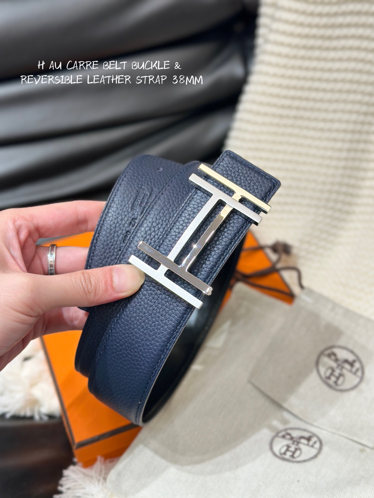 Hermès Male Basic Belt Cow Leather 38mm-s-l