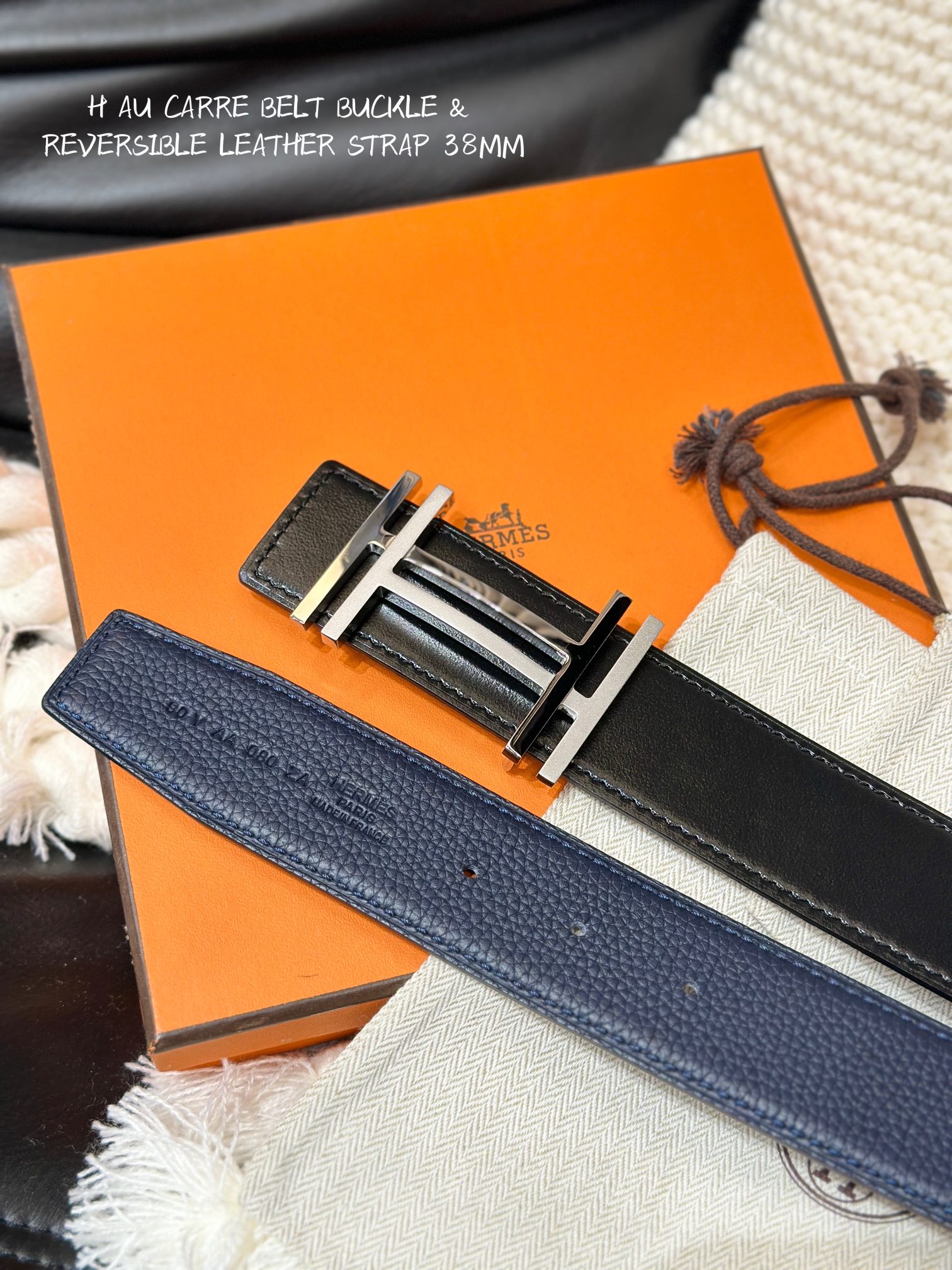 Hermès Male Basic Belt Cow Leather 38mm-s-l