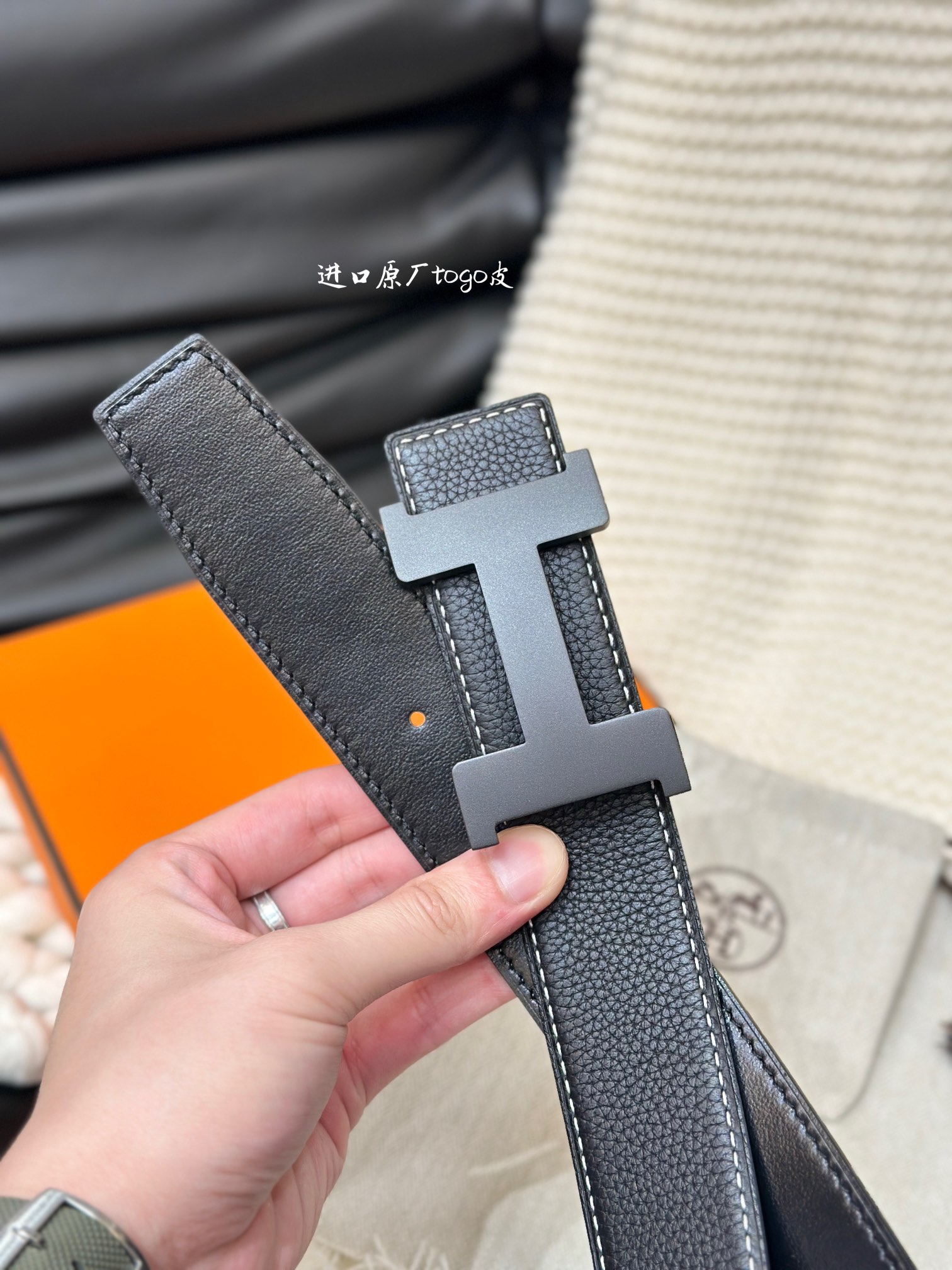 Hermès Male Basic Belt Cow Leather 38mm-s-l