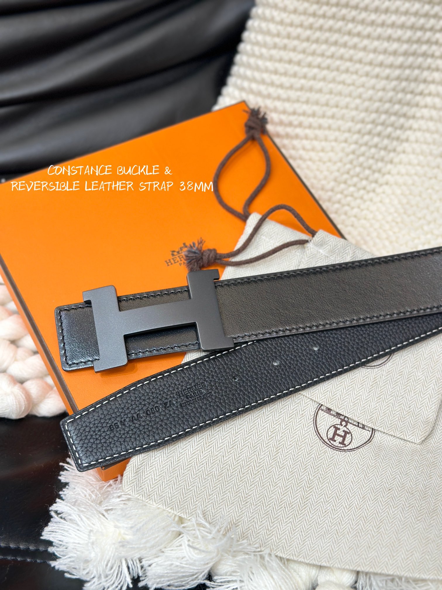 Hermès Male Basic Belt Cow Leather 38mm-s-l