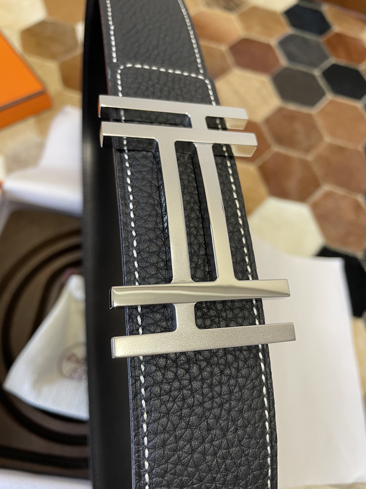 Hermès Male Basic Belt 13514-m