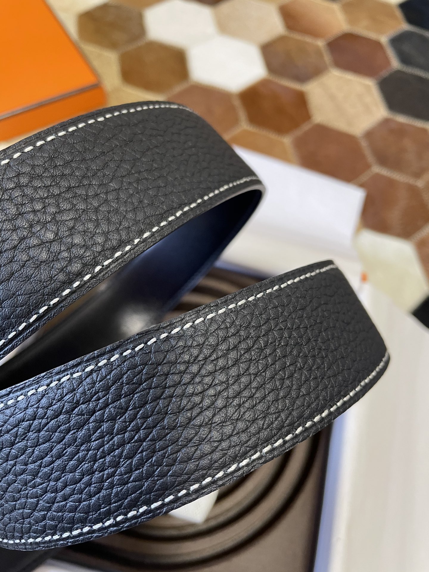 Hermès Male Basic Belt 13514-m