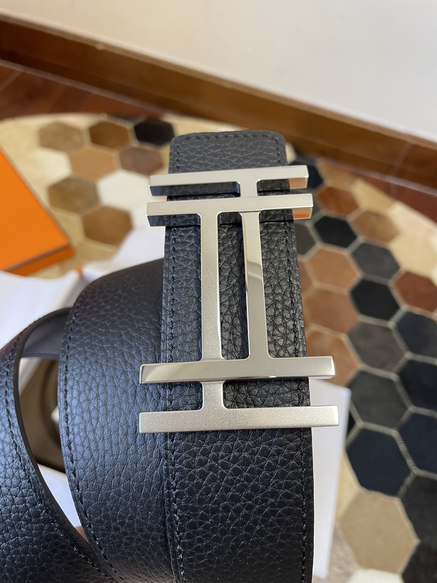 Hermès Male Basic Belt 13514-m
