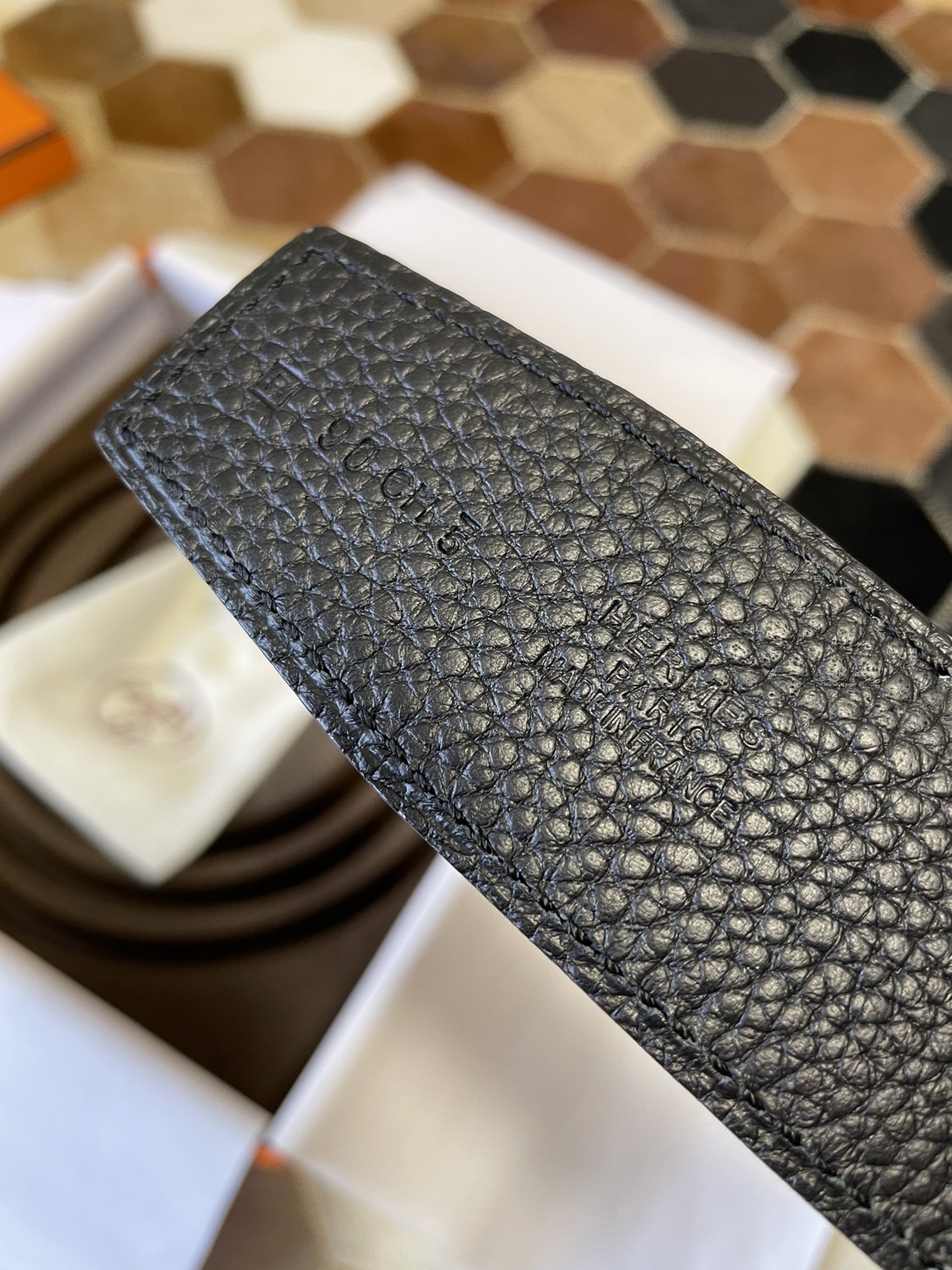 Hermès Male Basic Belt 13514-m