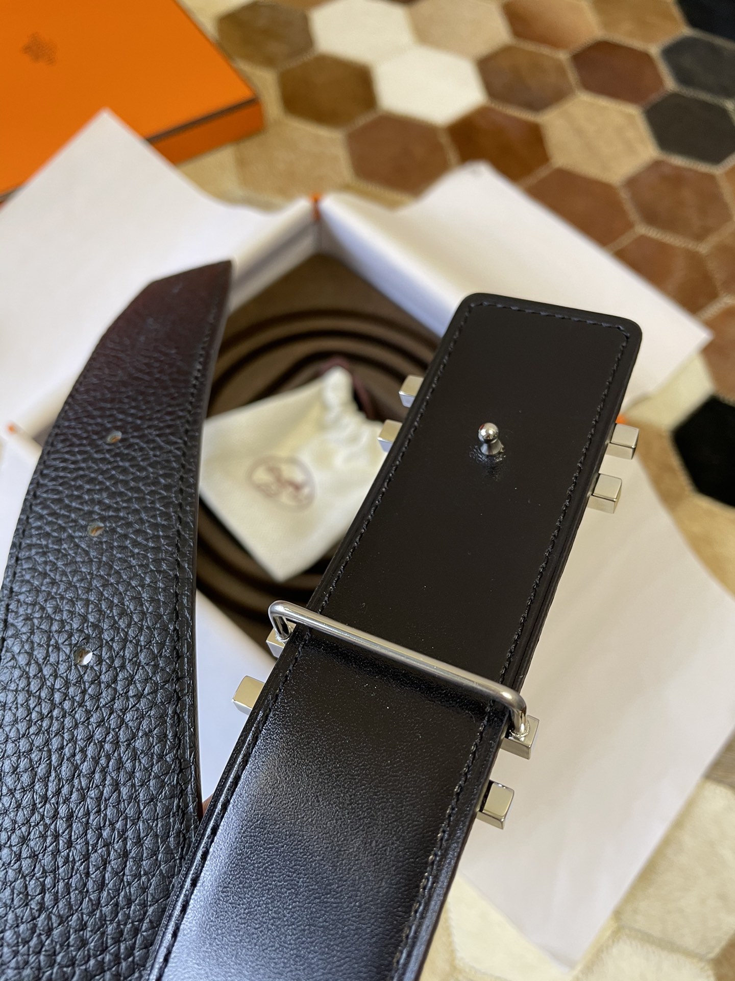 Hermès Male Basic Belt 13514-m